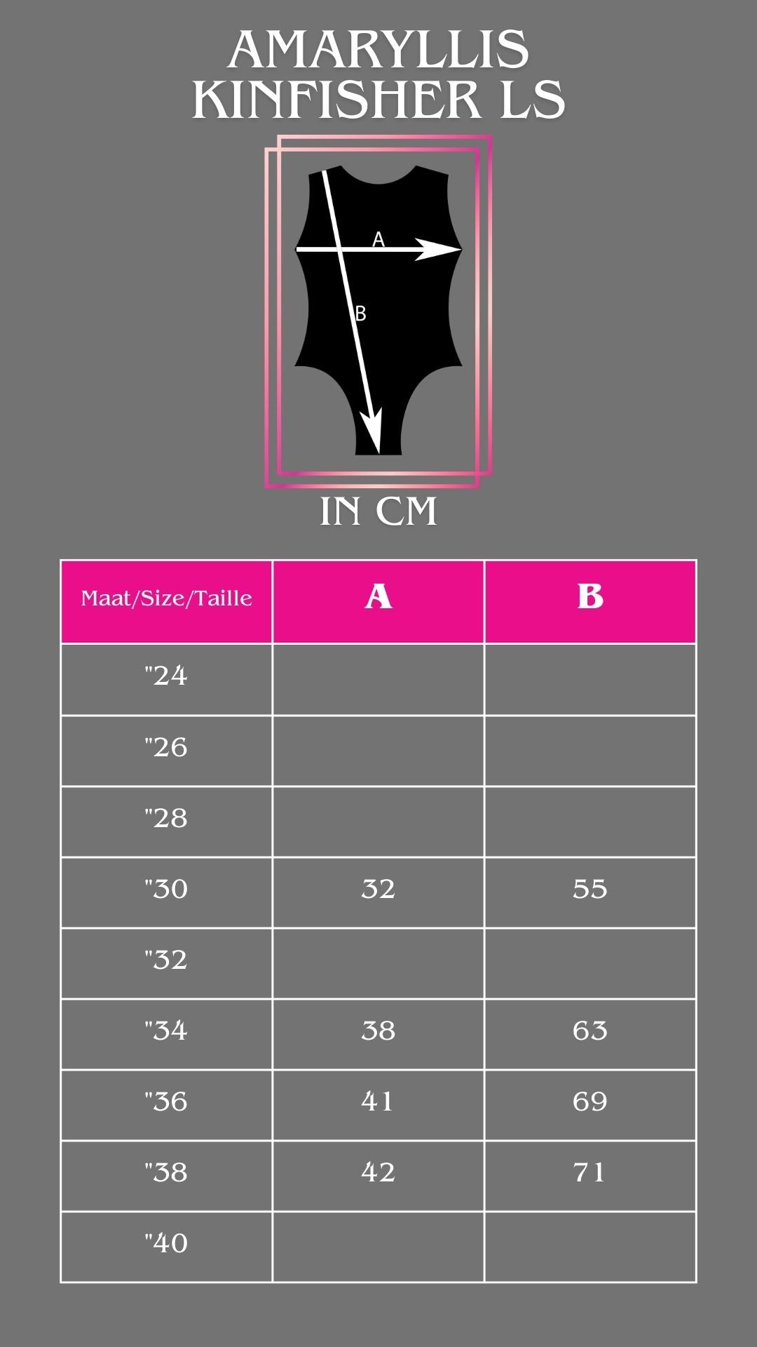 Maillot Milano manga larga Amaryllis Kingfisher