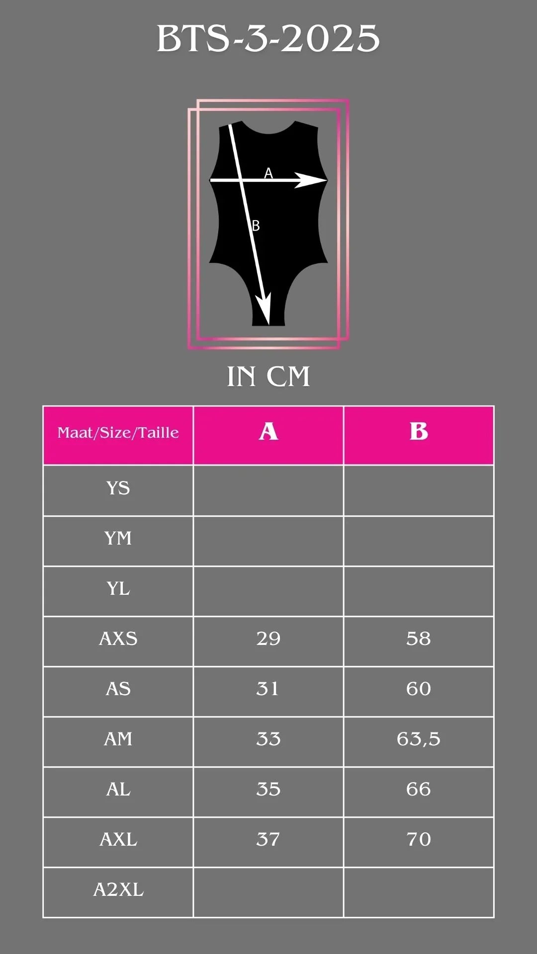 Ozone leotard BTS-3 2025