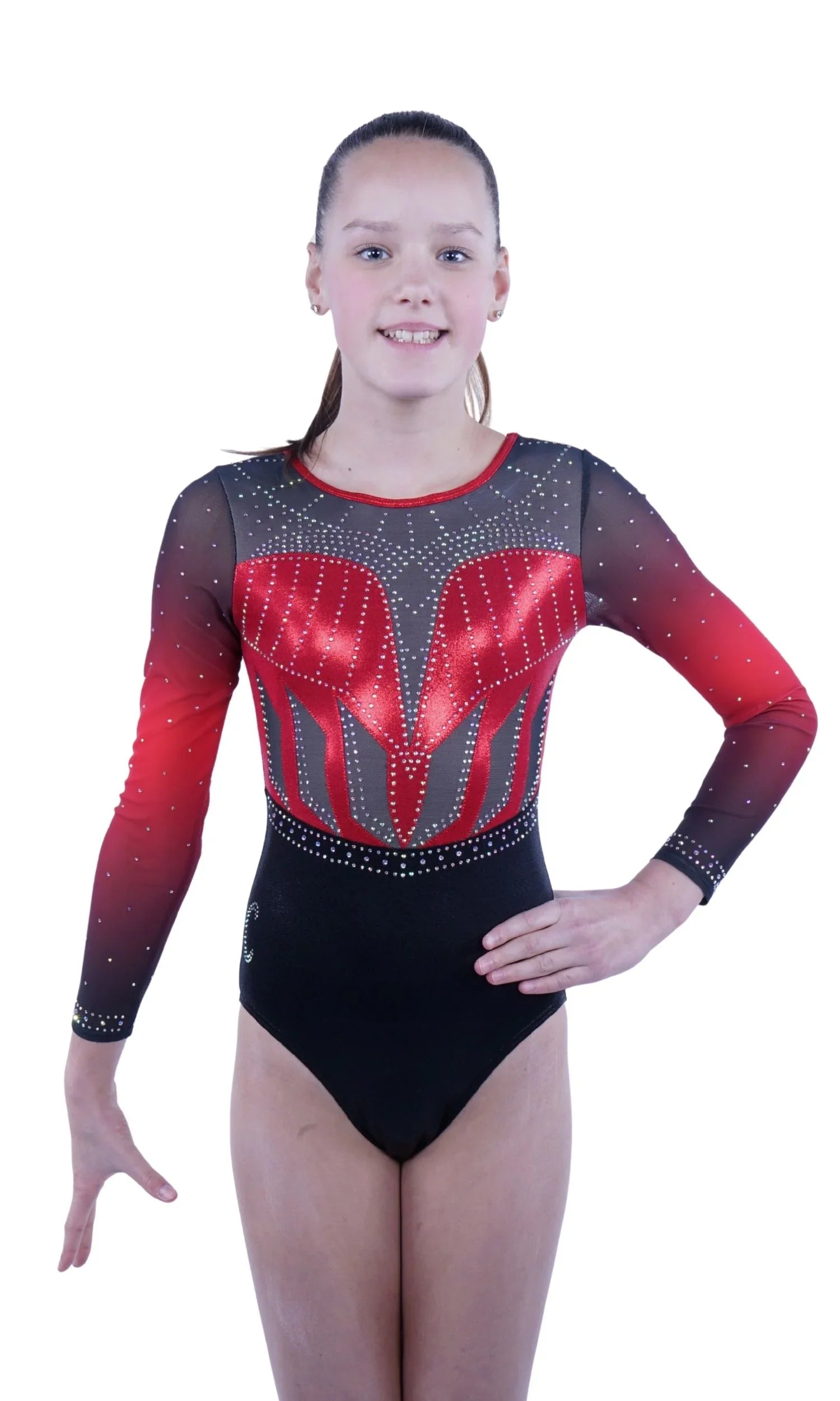 CEK long sleeve Leotard C-4035-A