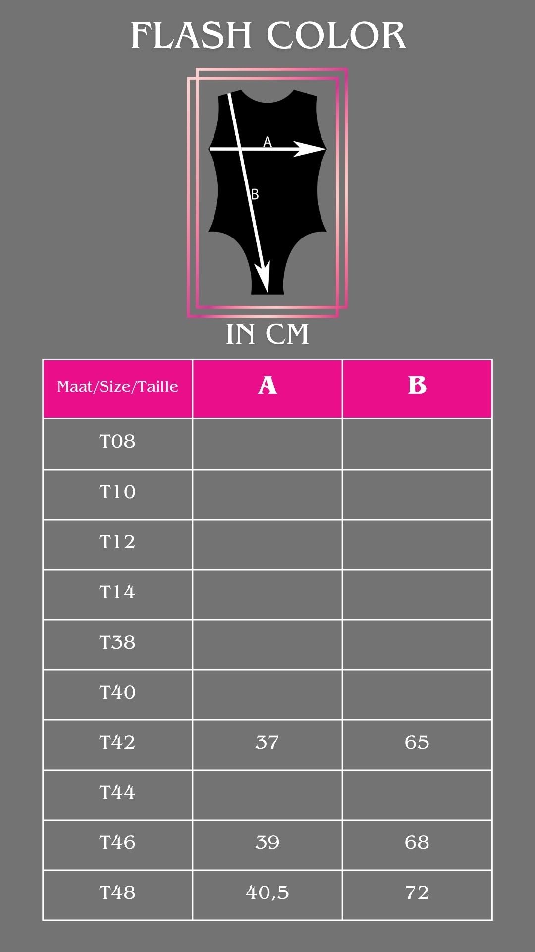 GIMAR Turnpakje FLASH COLORS