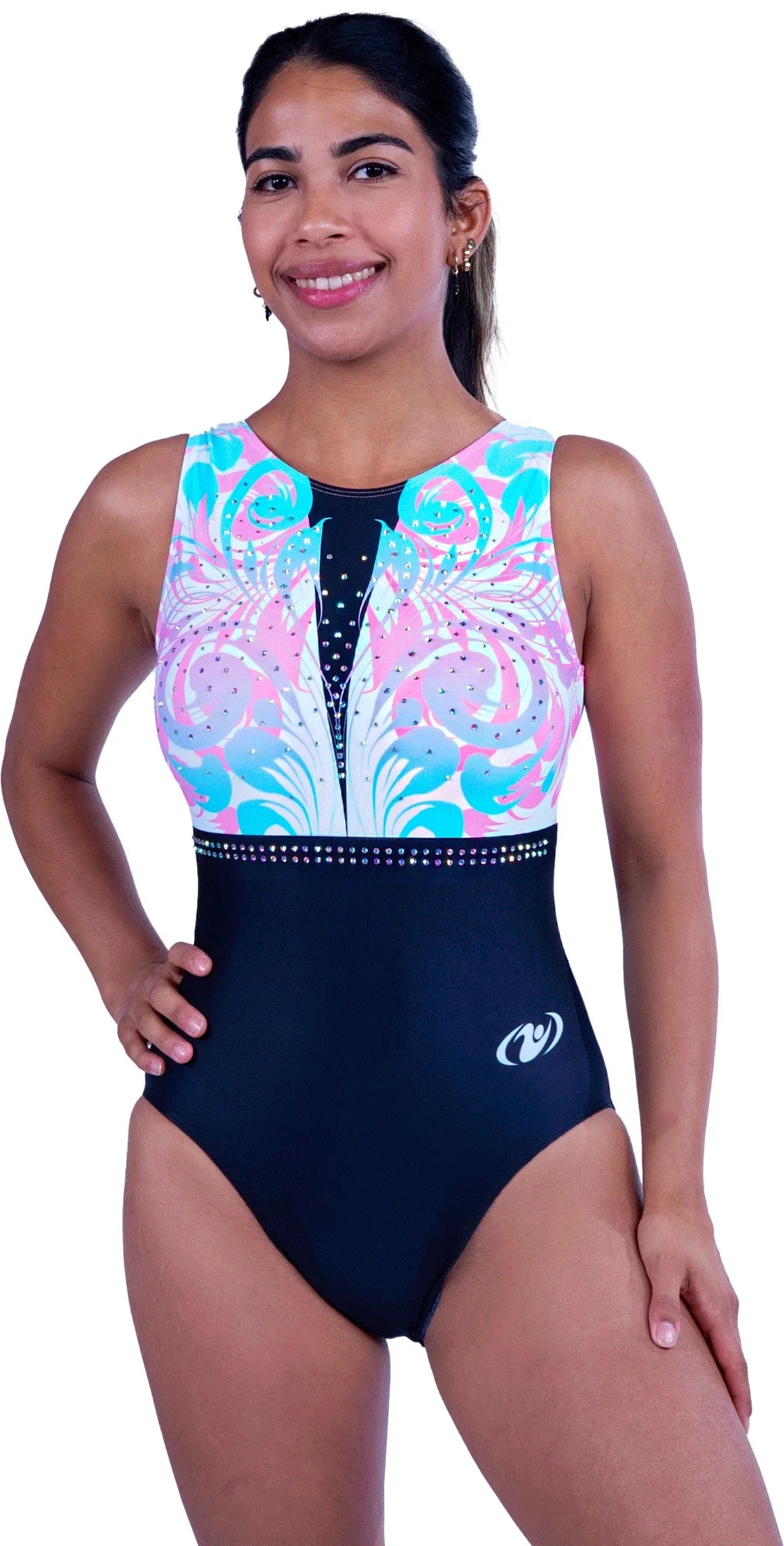 GIMAR Leotard Prisma Negro