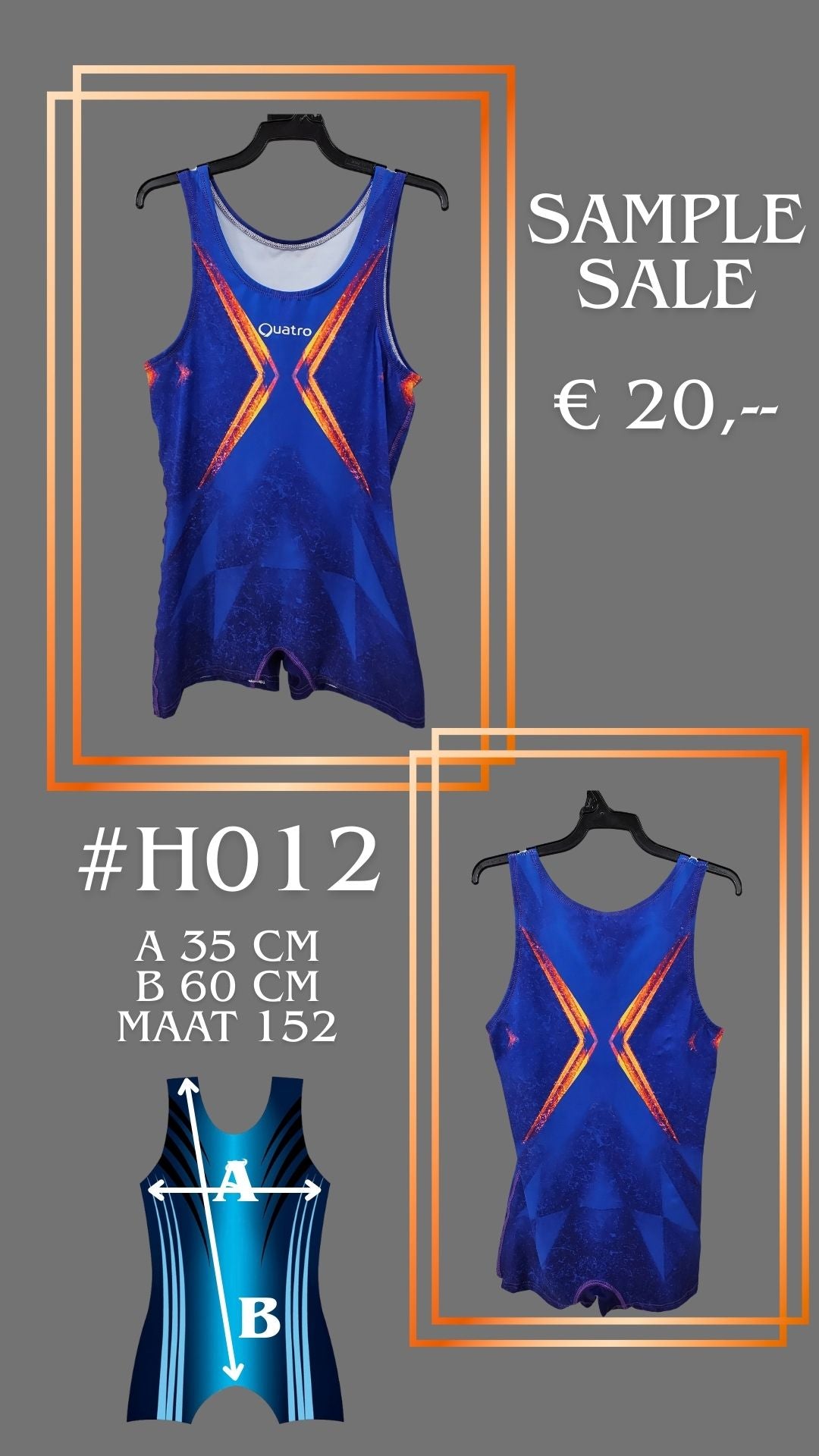 Quatro Sample H012 size 152