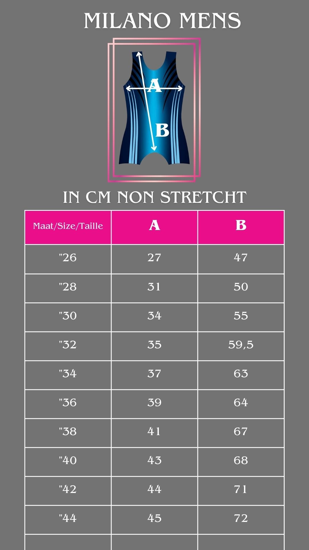 Leotard de gymnastique Milano Steel