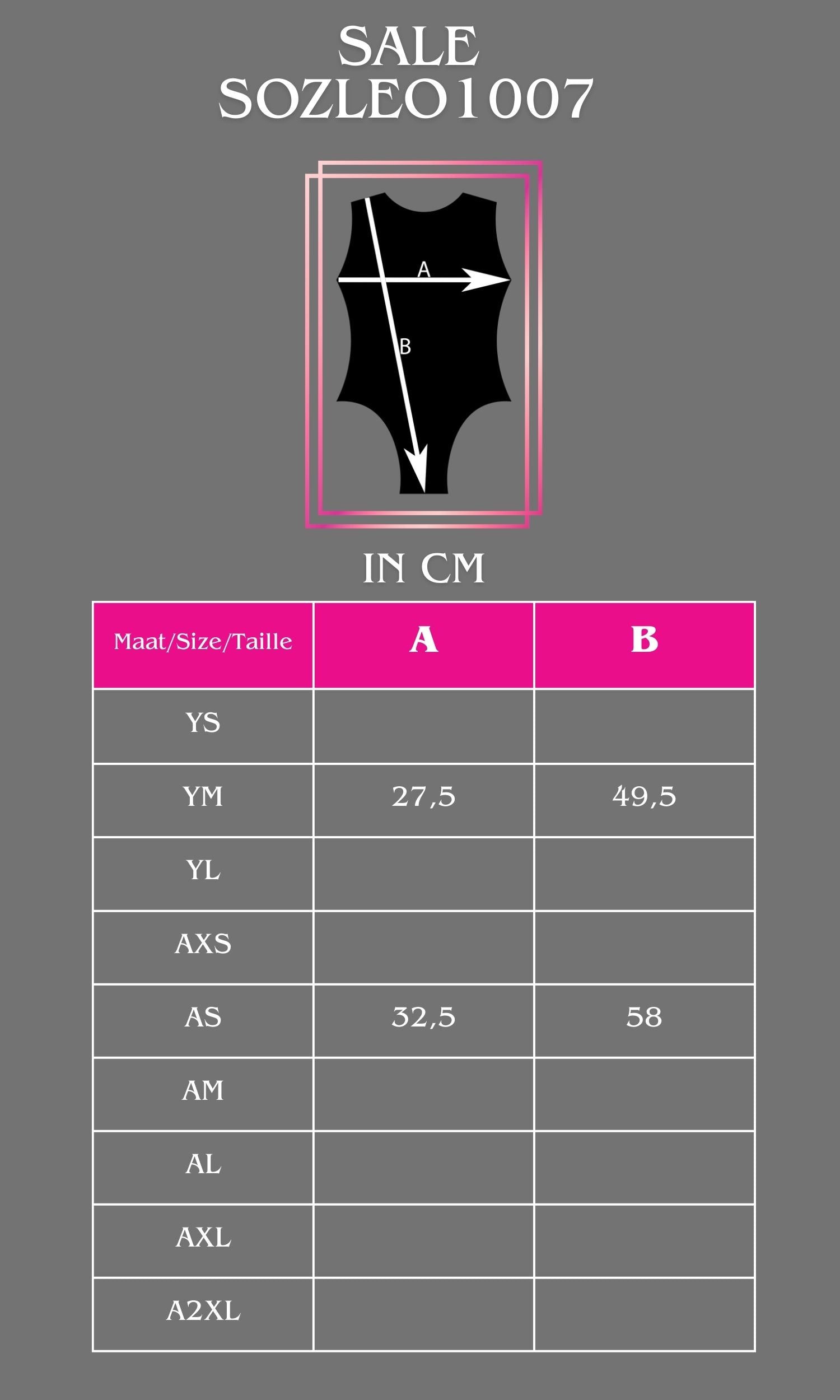 Ozone leotard SOZLEO1007