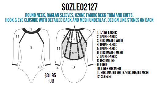 Ozone turnpak SOZLEO2127R-F