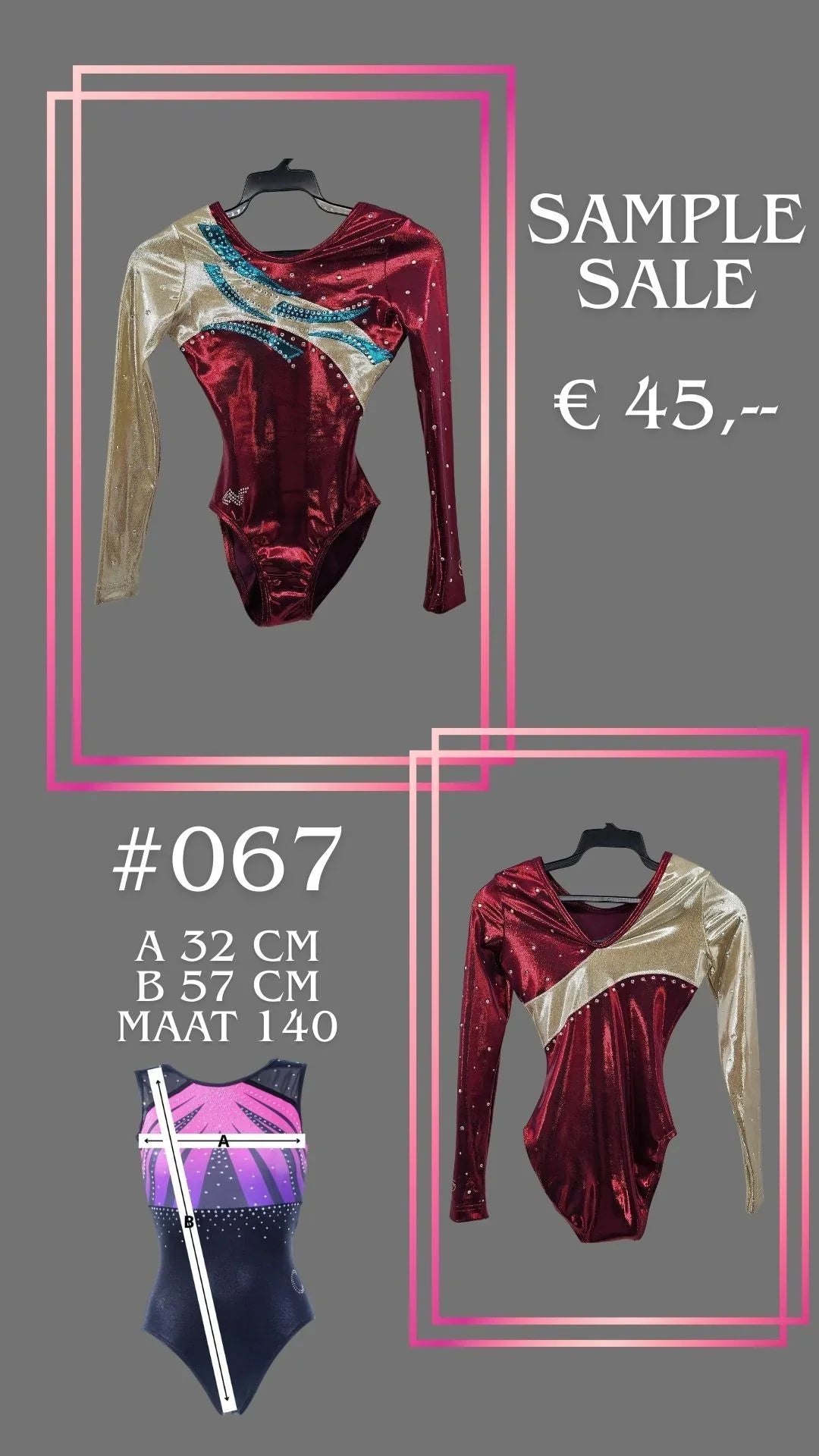 MUESTRA AF 067 talla 140