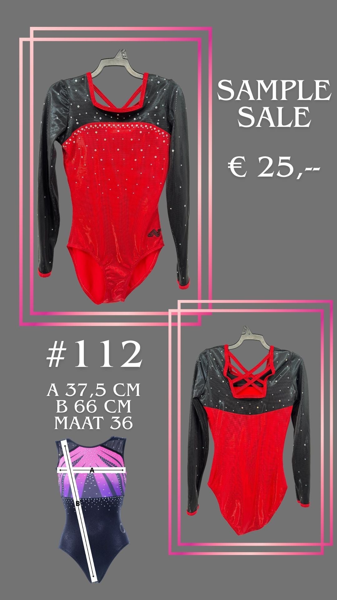 AF SAMPLE 112 maat 38