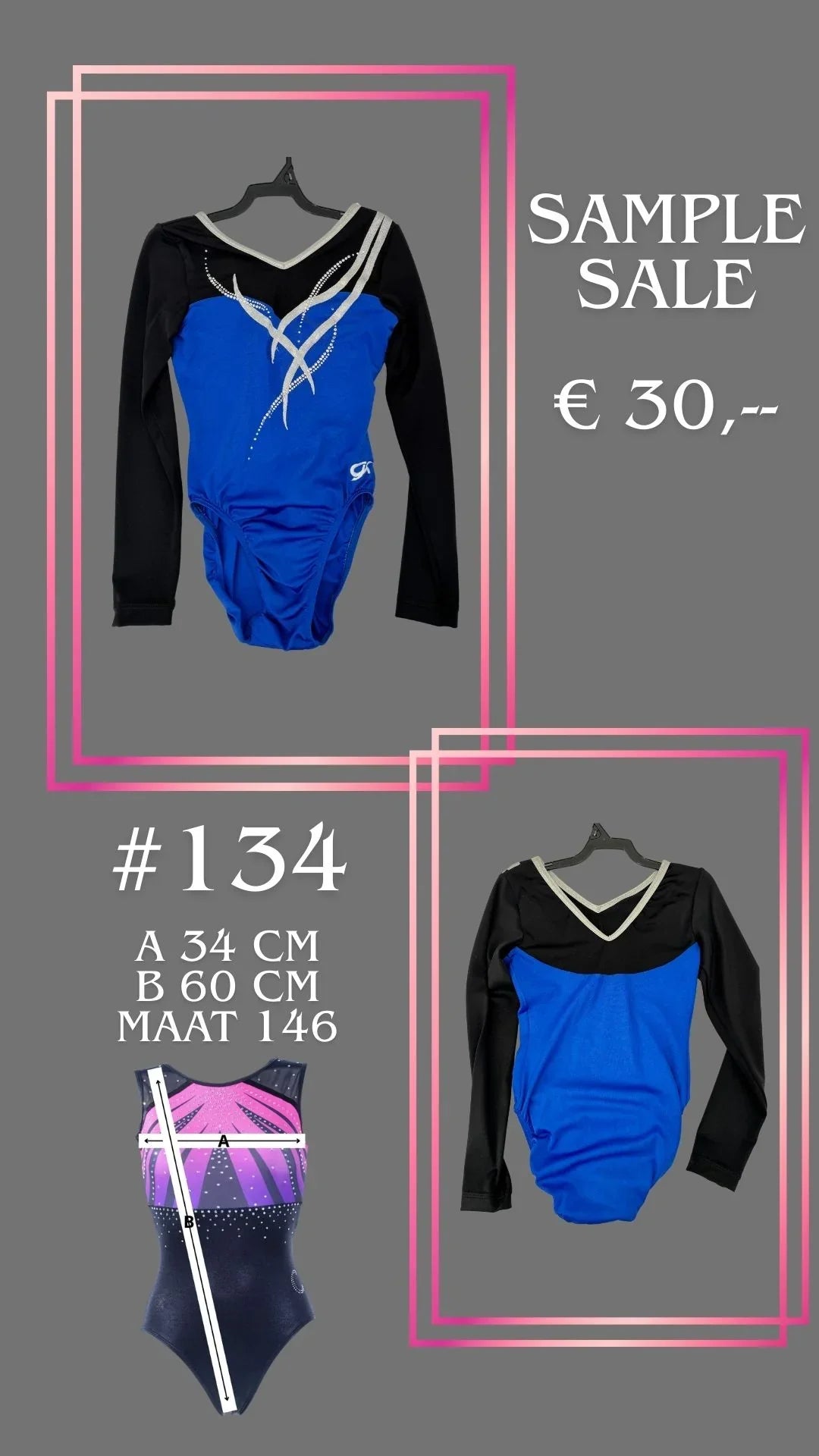 GK SAMPLE 134 size 146