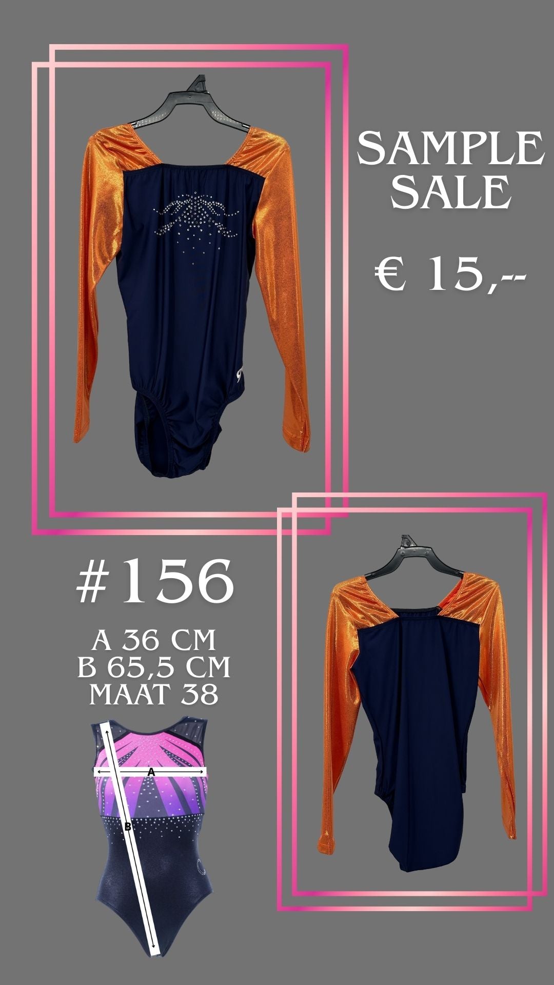 GK SAMPLE 156 size 38