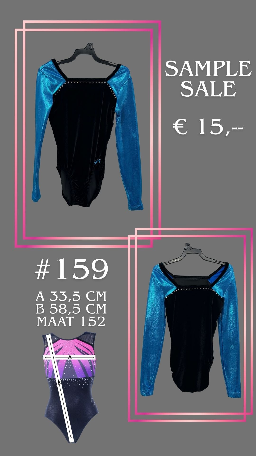 GK SAMPLE 159 size 152