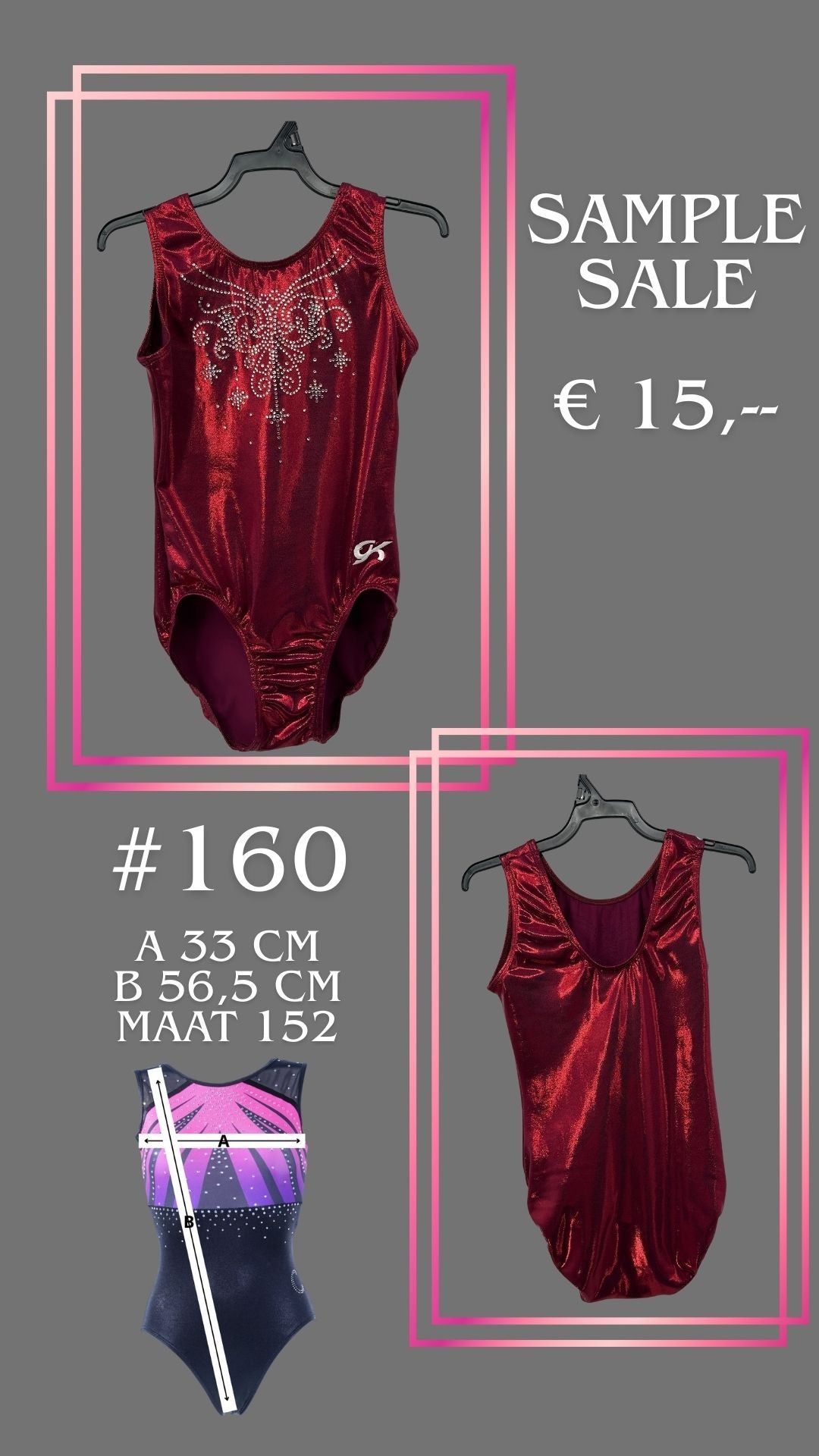 GK SAMPLE 160 size 152