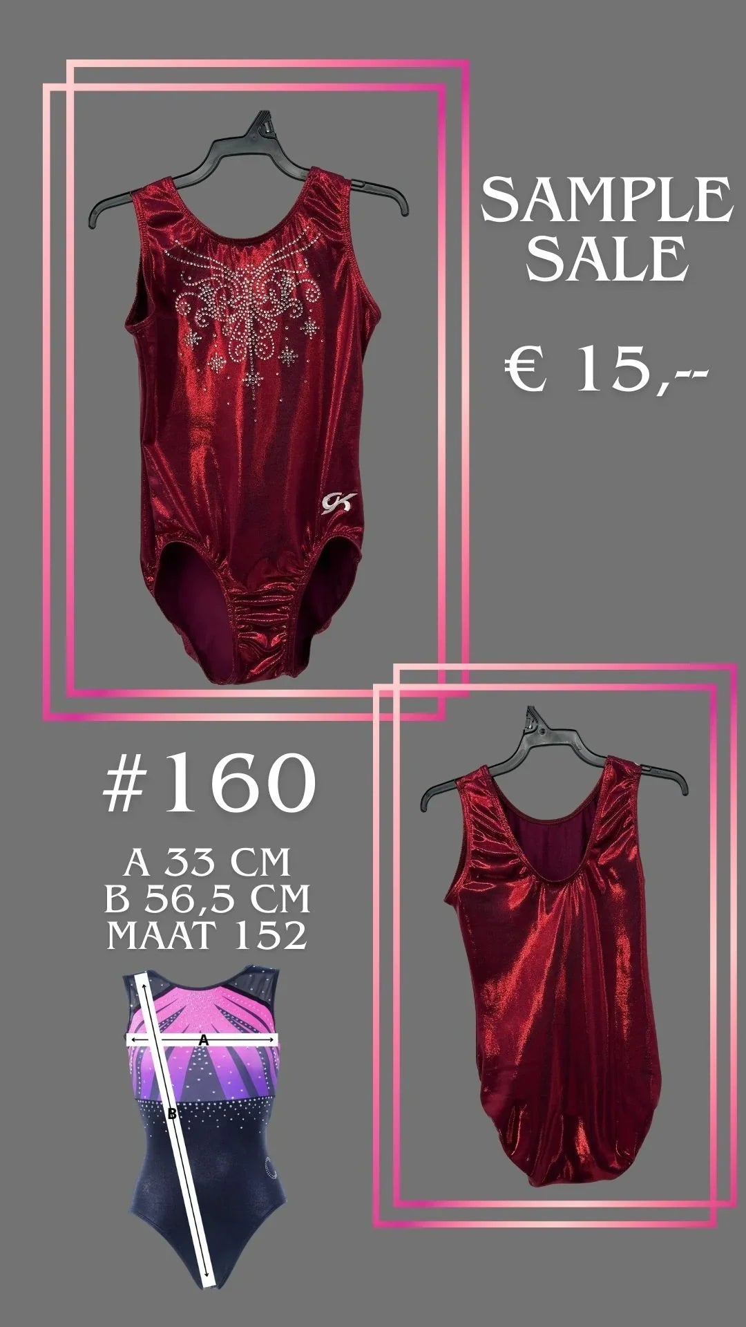 GK SAMPLE 160 size 152