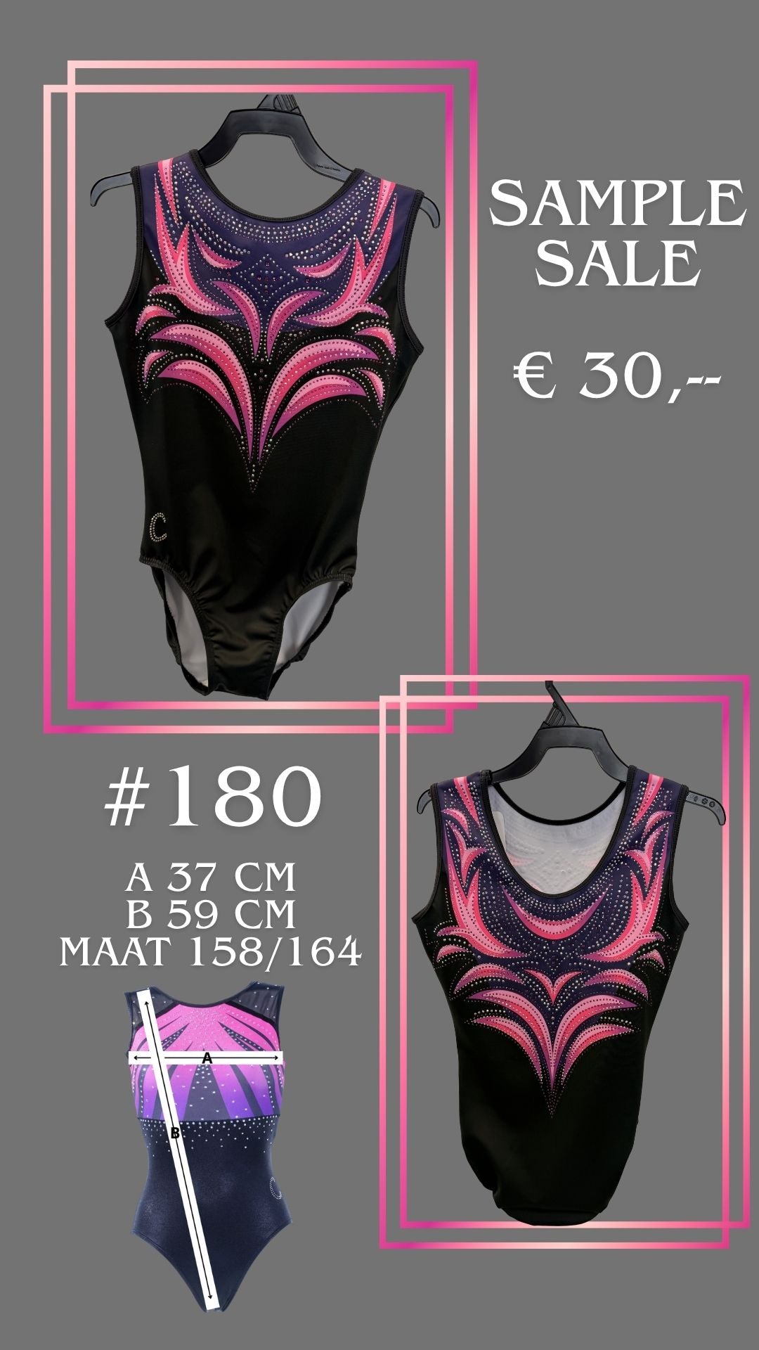 CEK SAMPLE 180 maat 158