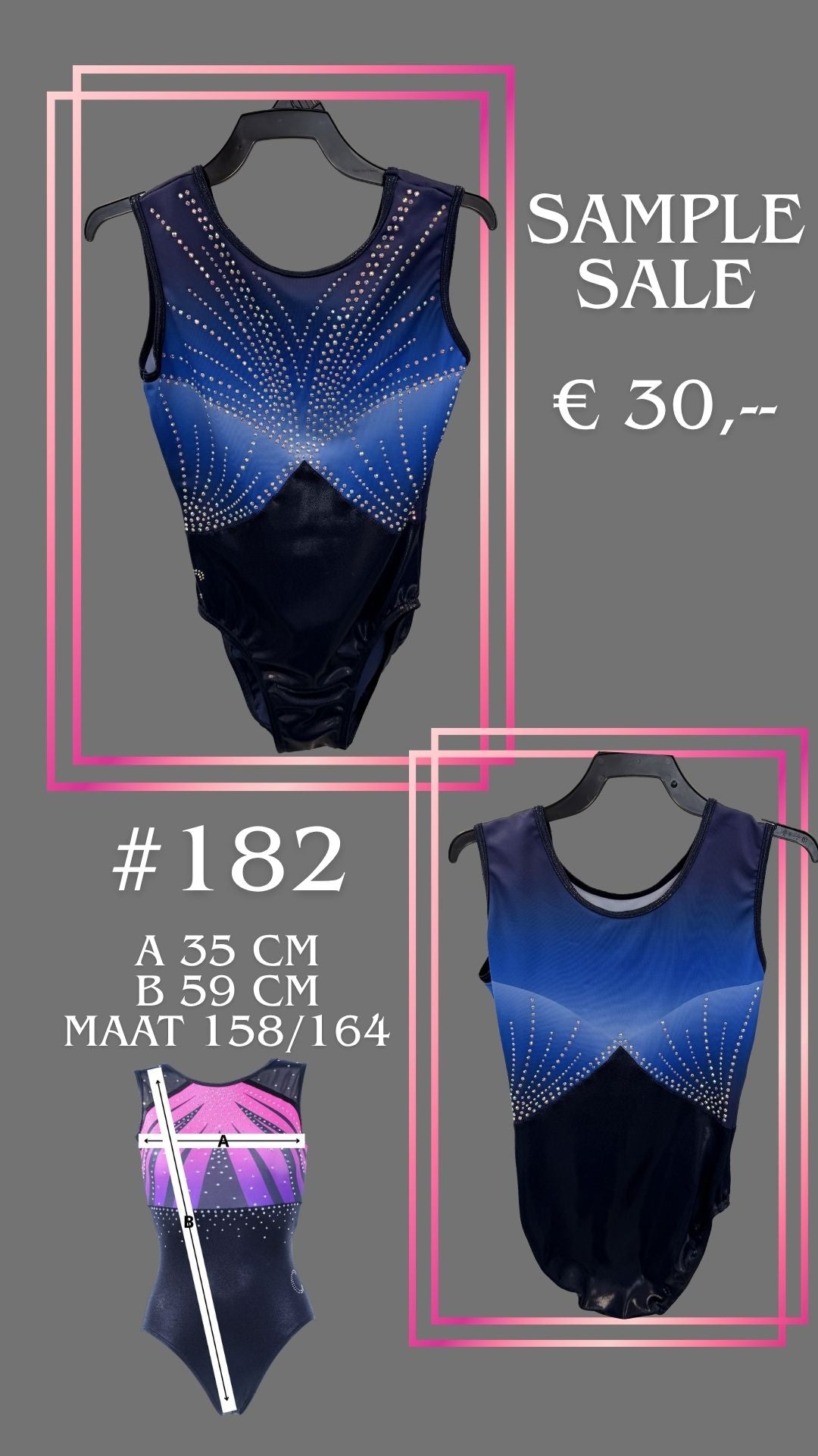 CEK SAMPLE 182 maat 158