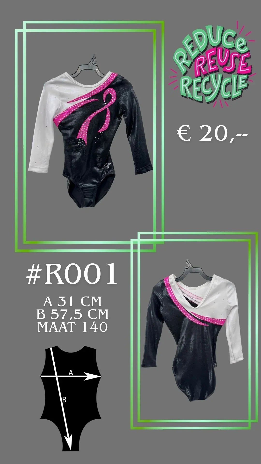 Maillots de Segunda Mano R001 talla 140