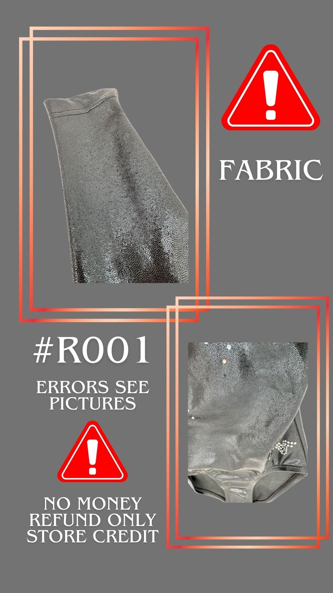 Tweede kans Turnpakje R001 maat 140