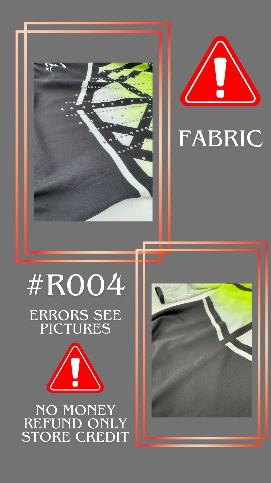 Tweede kans Turnpakje R004 maat 164/36