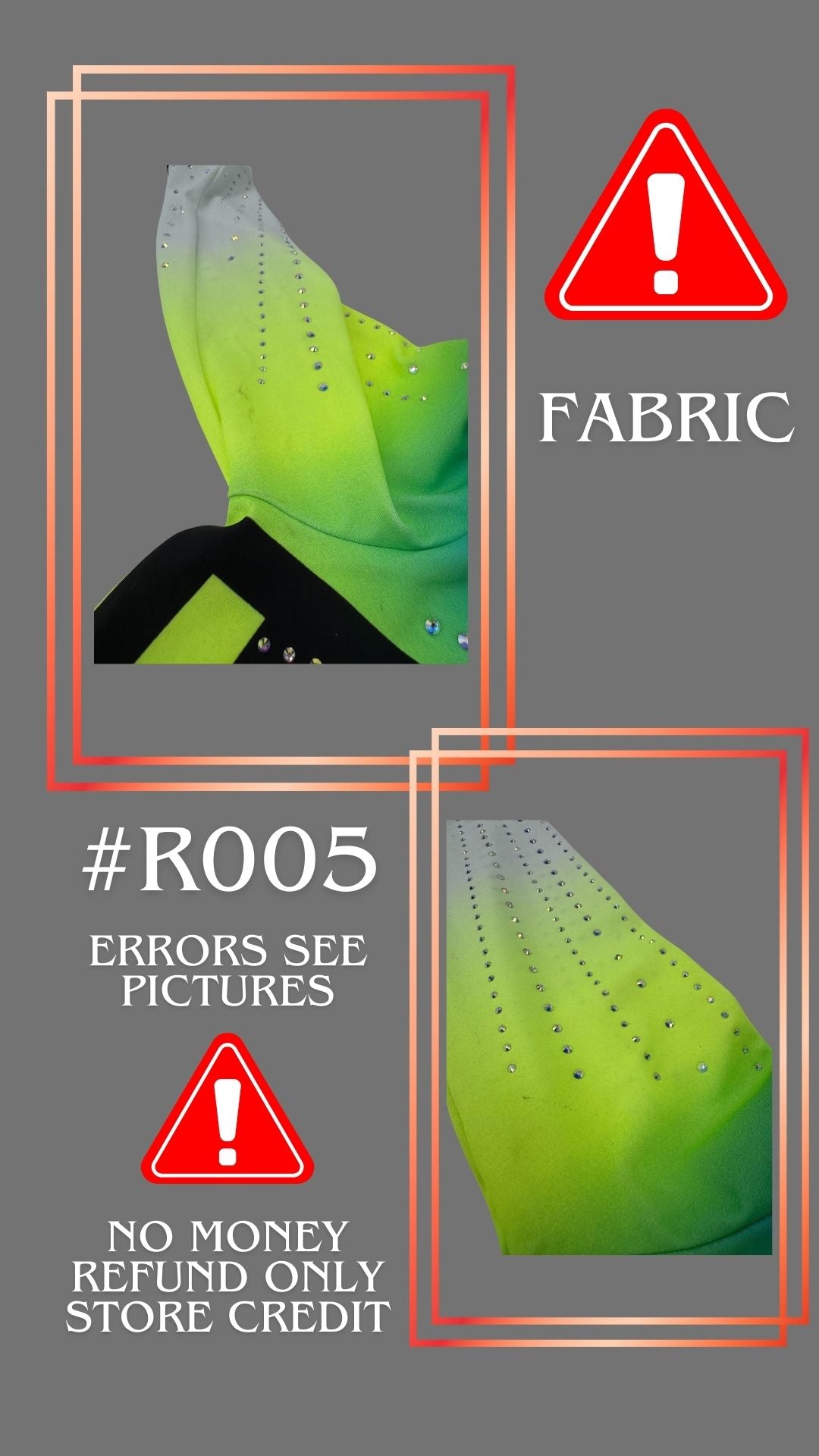 Tweede kans Turnpakje R005 maat 38