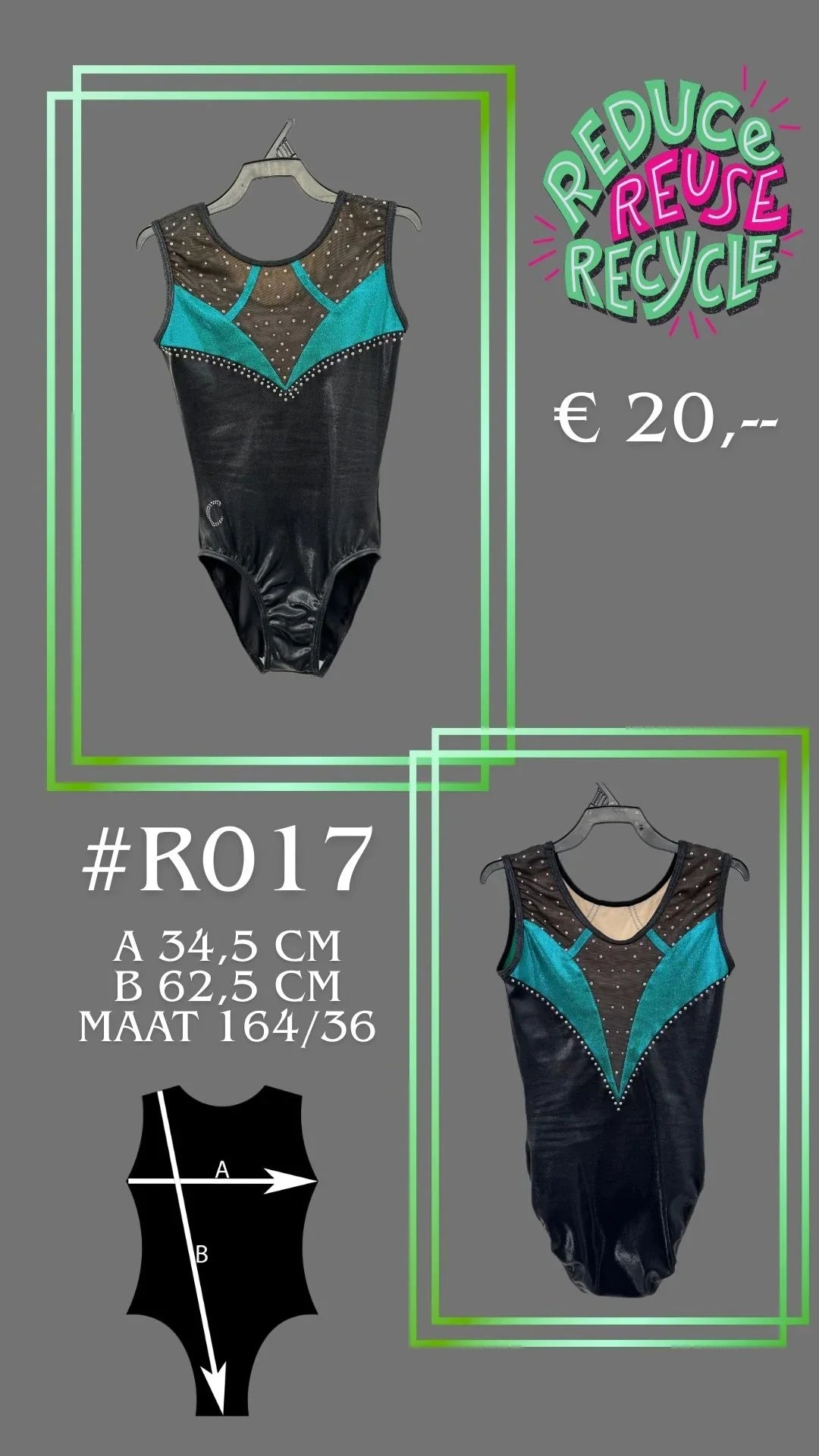 Maillots de Segunda Mano R017 talla 164/36