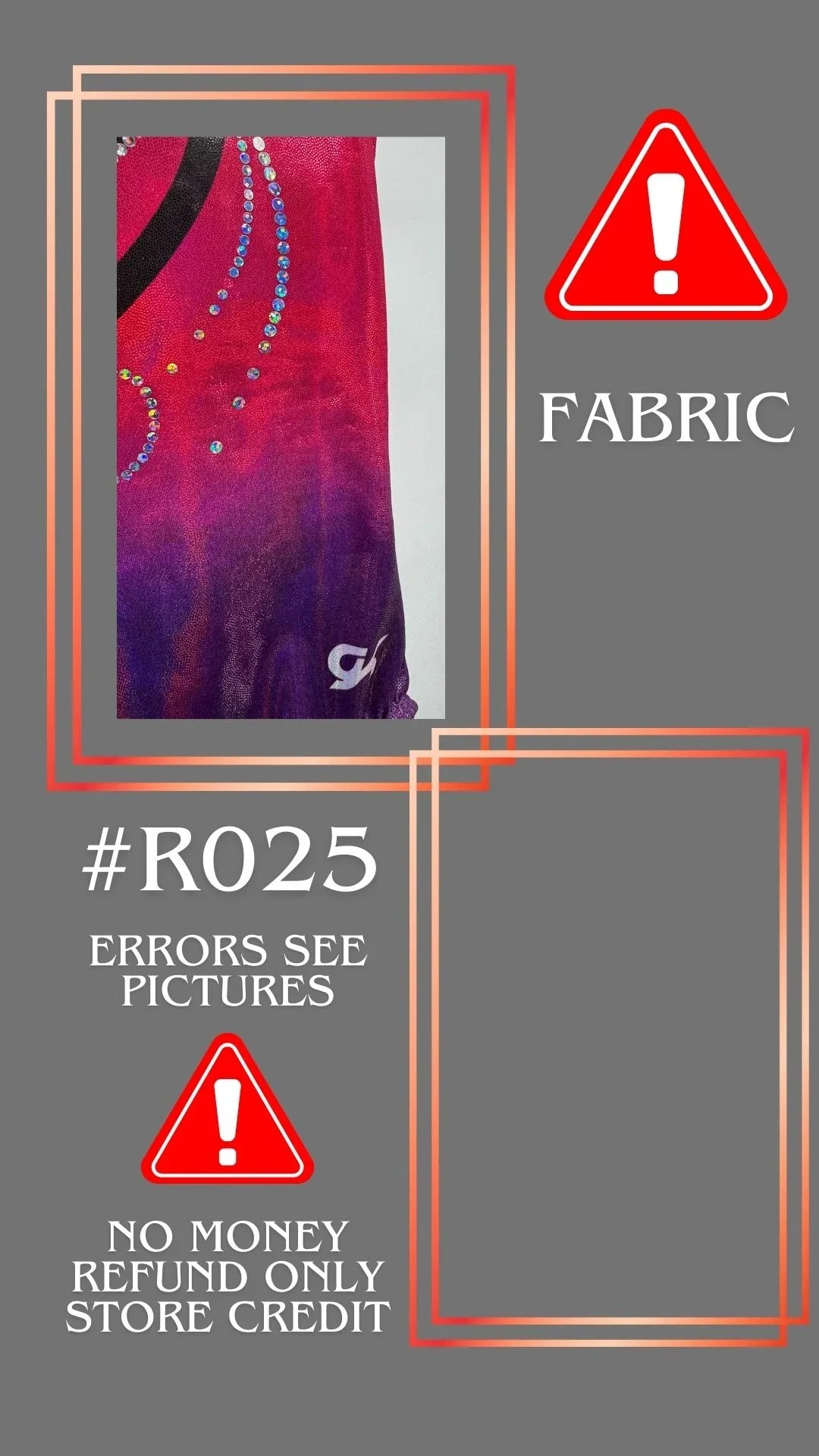 Second Chance leotard R025 Size 140