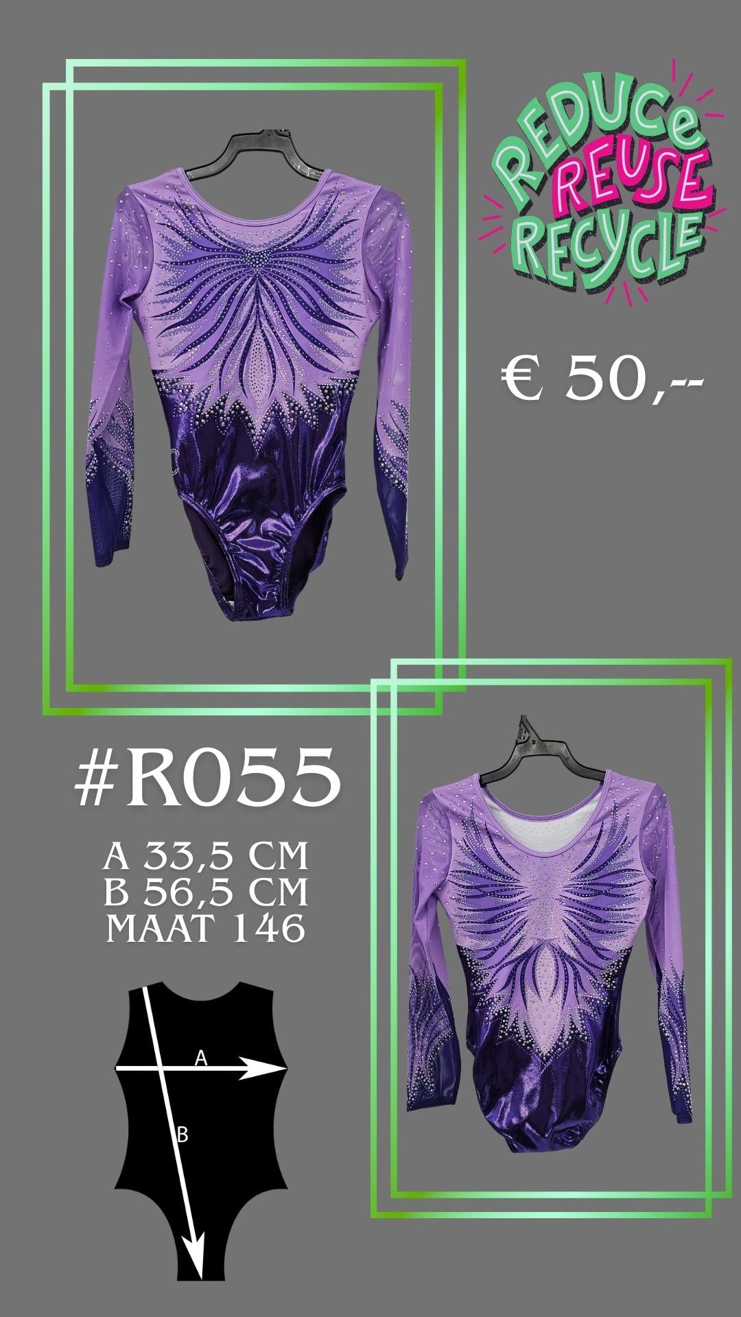 Tweede kans Turnpakje R055 maat 146/152