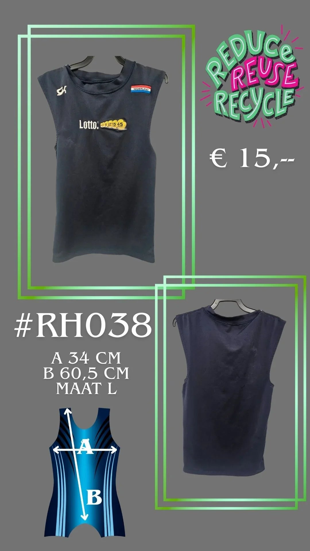 Camasita de Segunda Mano RH038 talla L