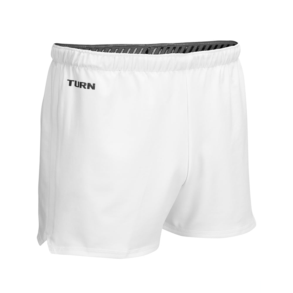Pantalones cortos de gimnasia para hombre TURN 2.0 Blanco