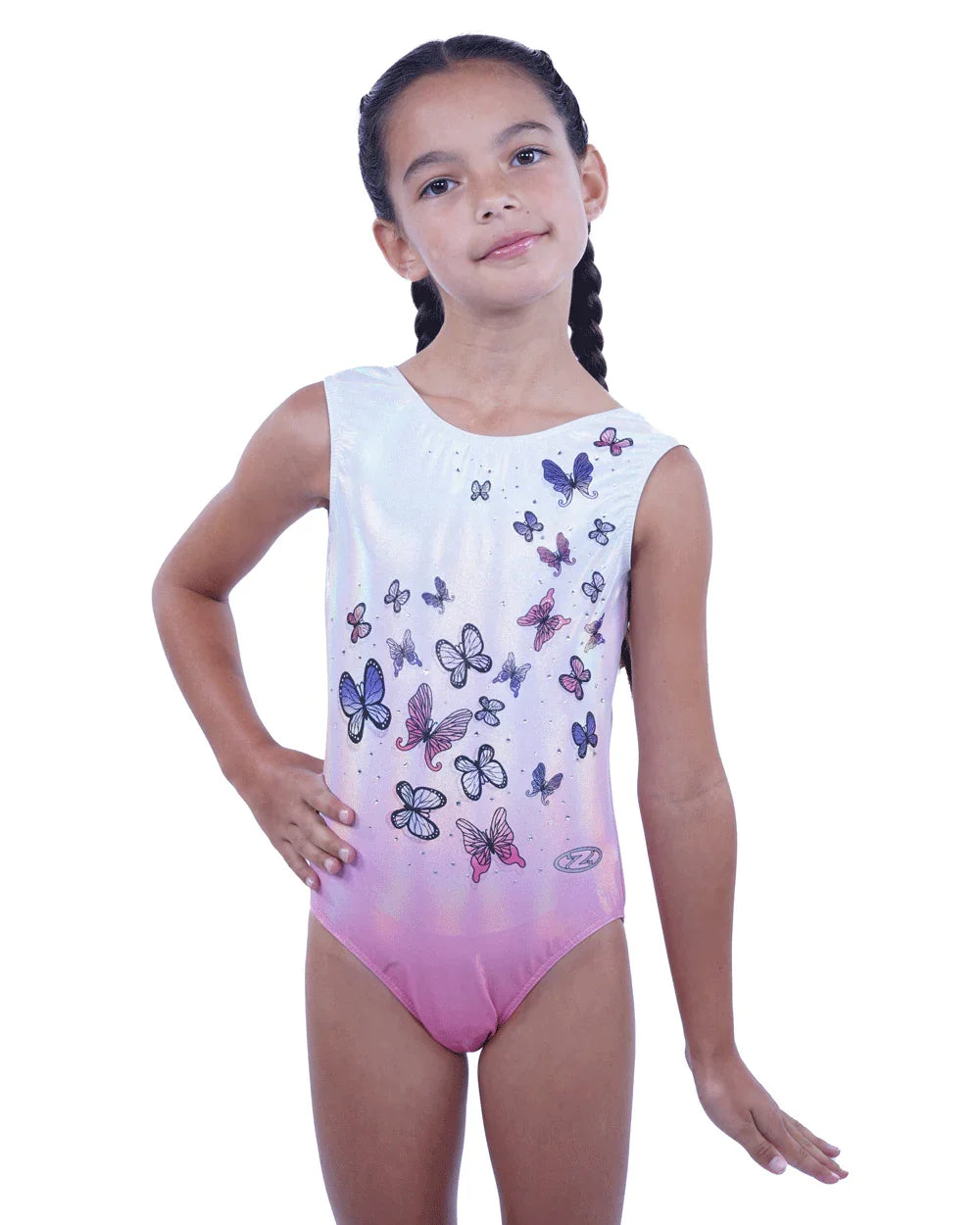 The Zone sleeveless leotard Flutter