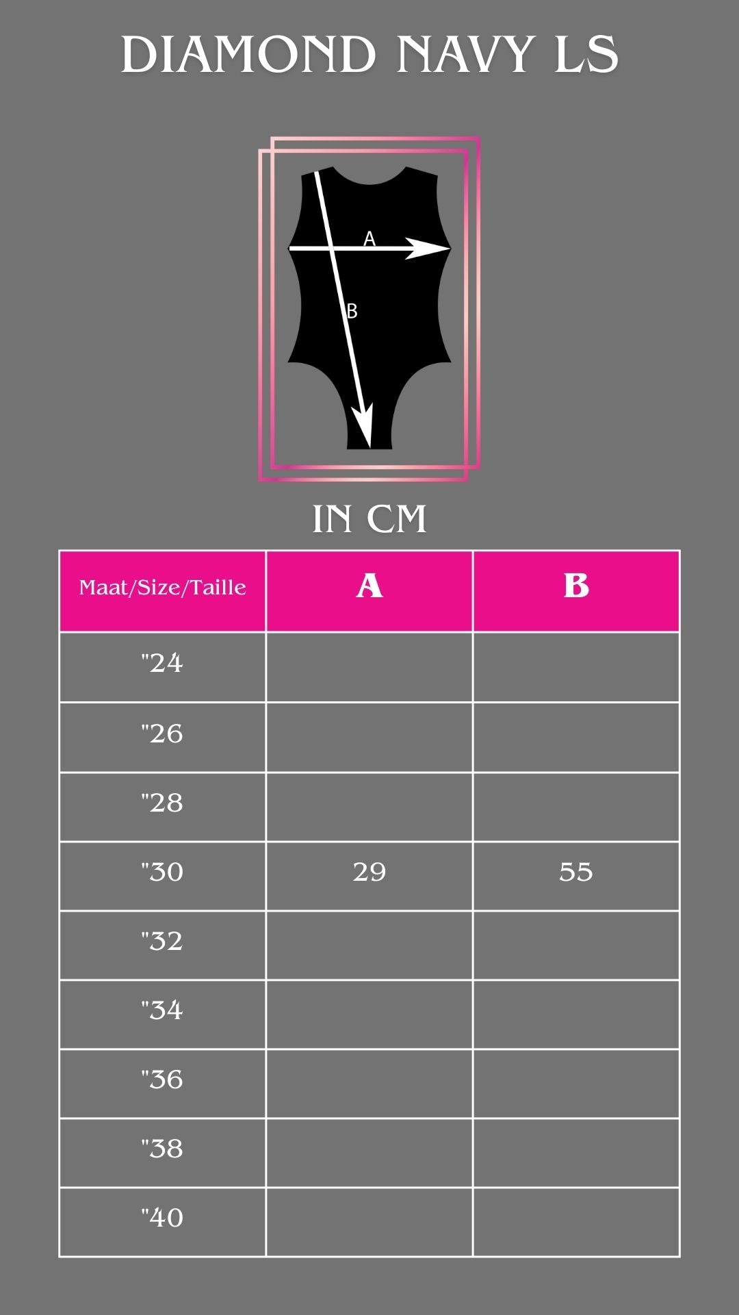 The Zone Langarm-Turnanzug DIAMOND Marine