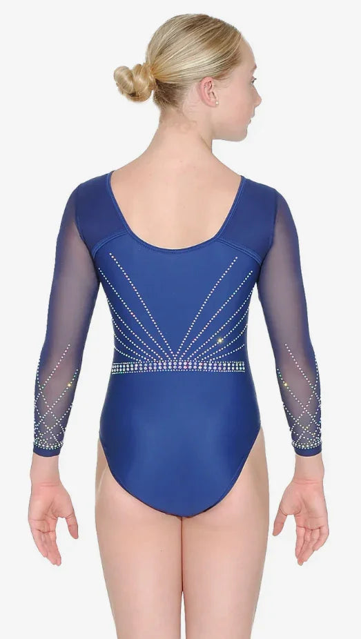 The Zone long sleeve leotard Spotlight Navy