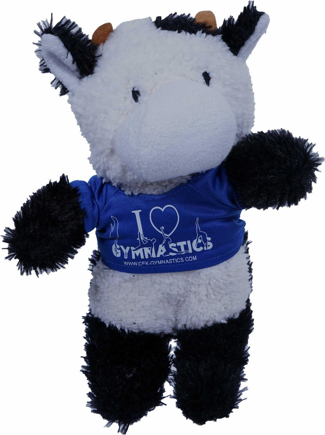 Cow cuddly toy with promo t-shirt