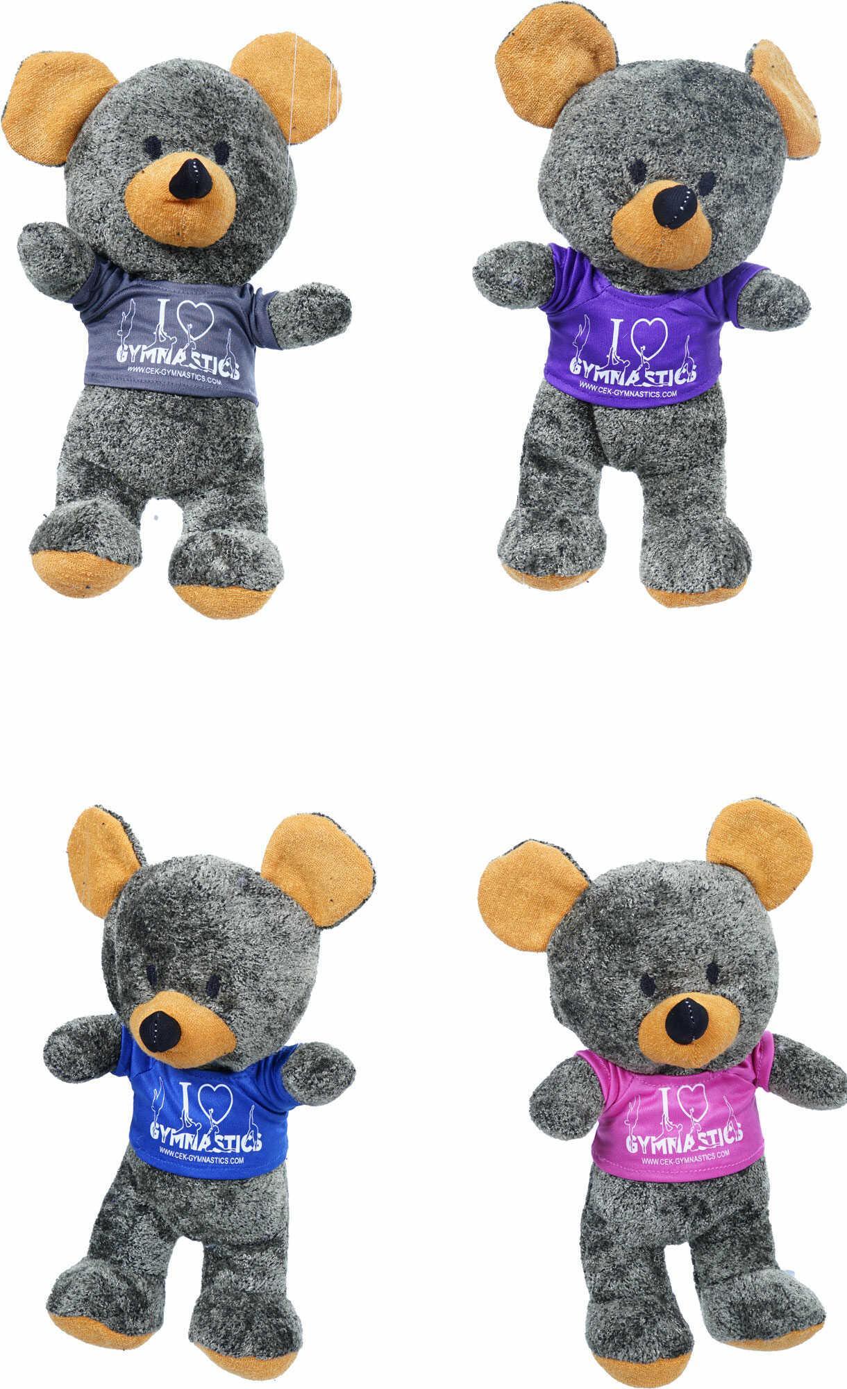 Knuffel muis met promo t-shirt