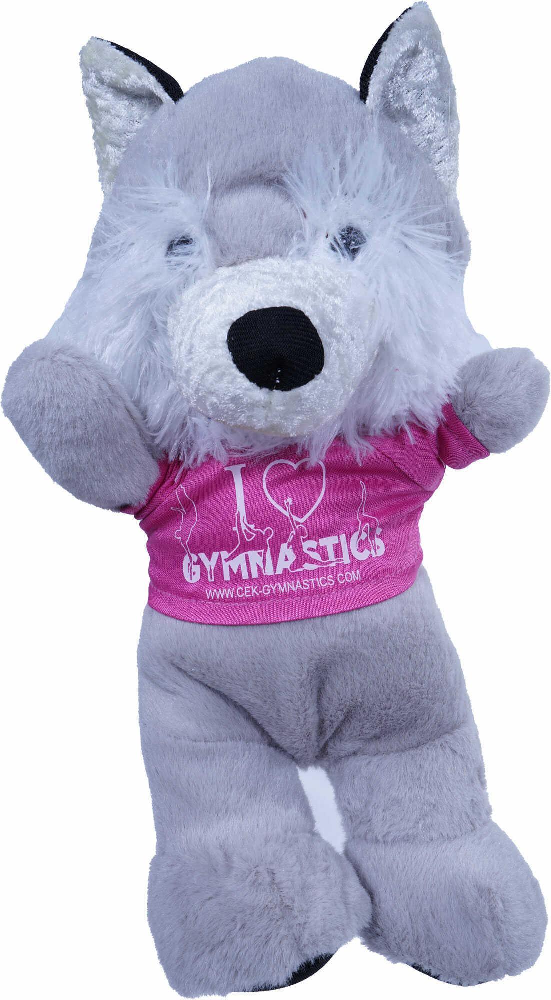 Peluche loup avec t-shirt promo