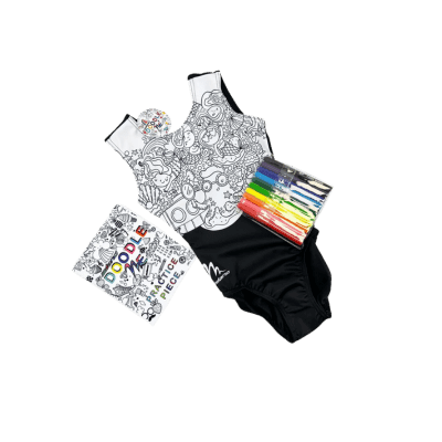 Milano sleeveless leotard Doodleme Mermaid