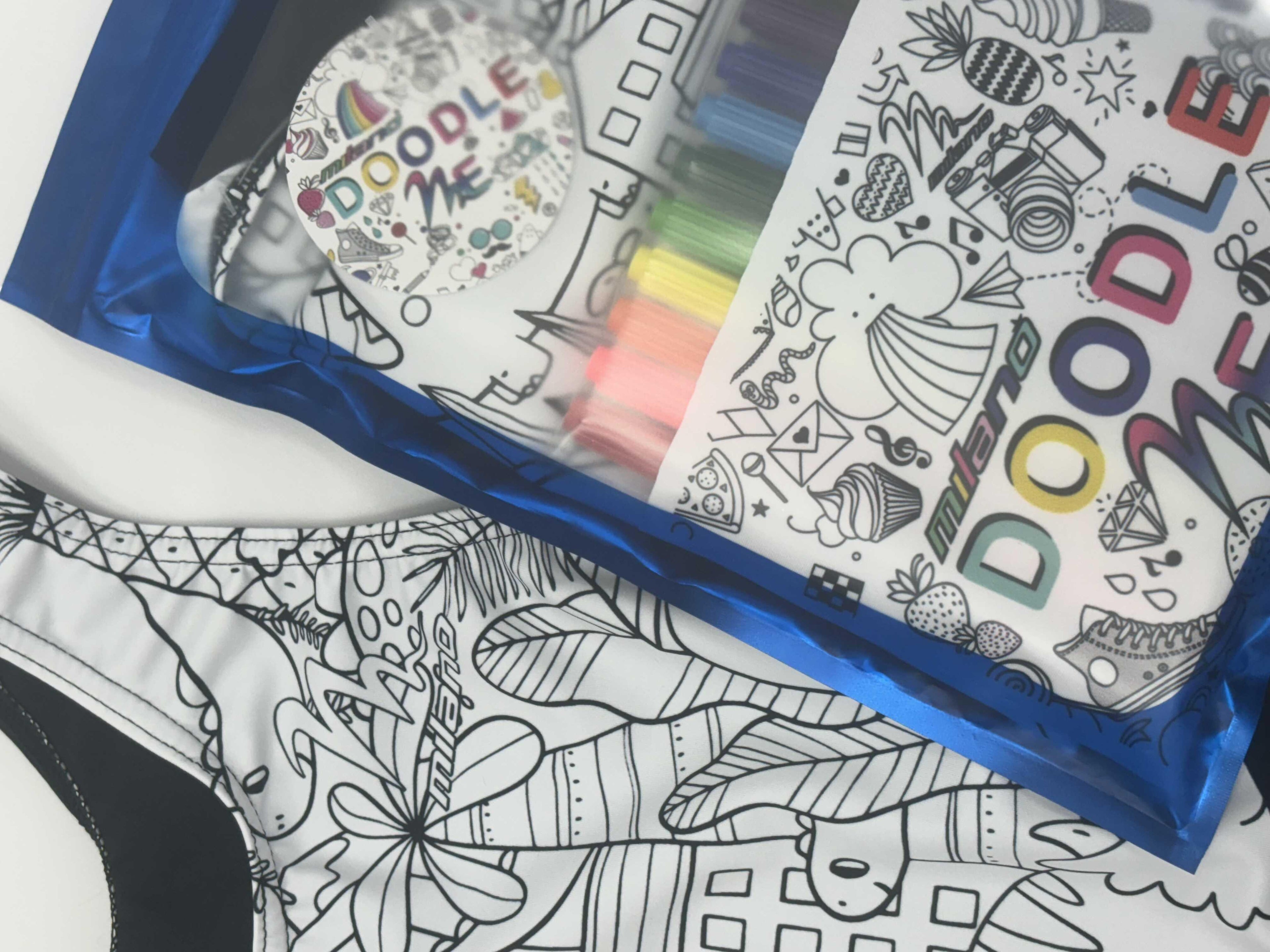 Milano sleeveless leotard Doodleme Mermaid