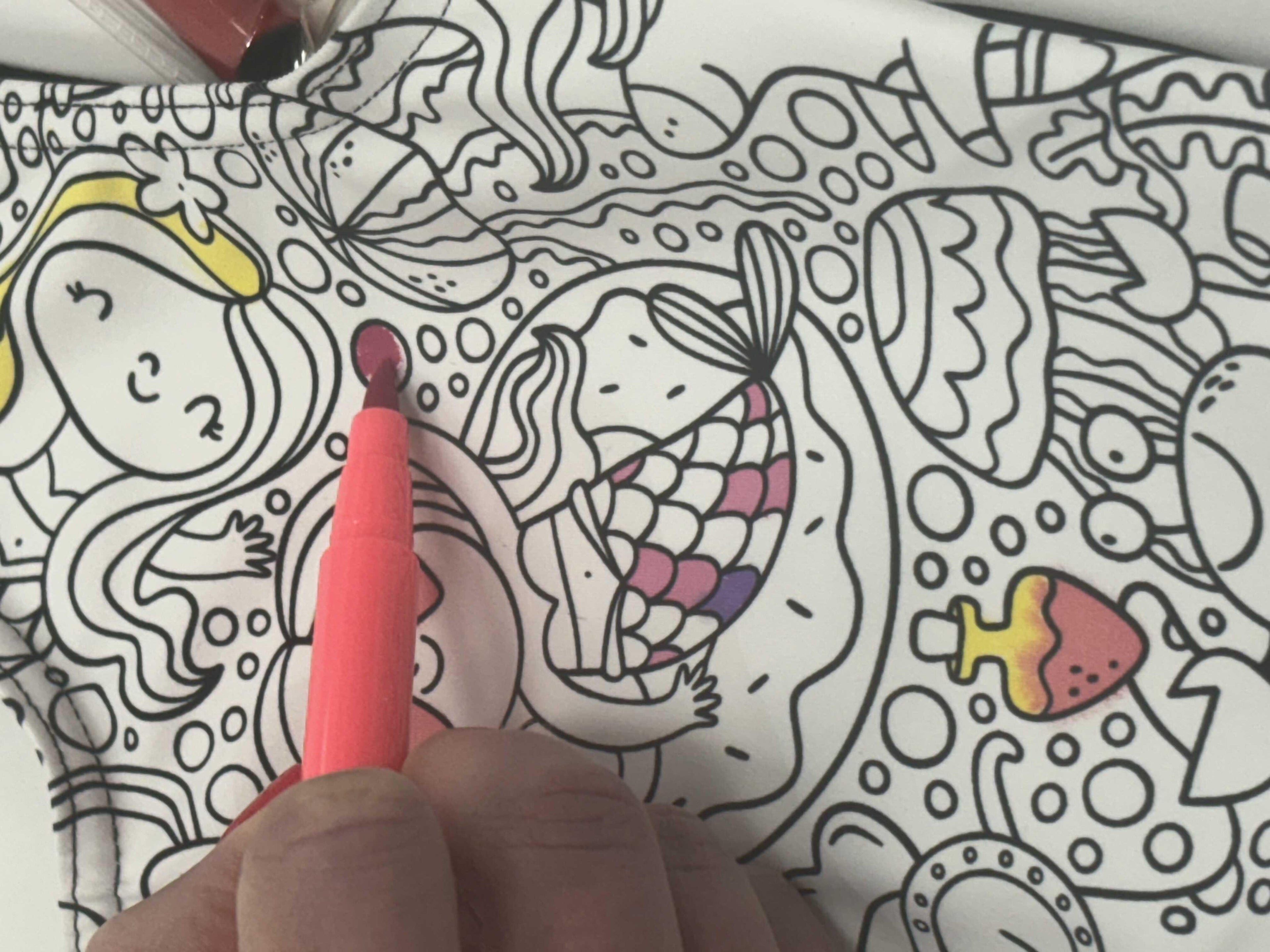 Milano sleeveless leotard Doodleme Mermaid