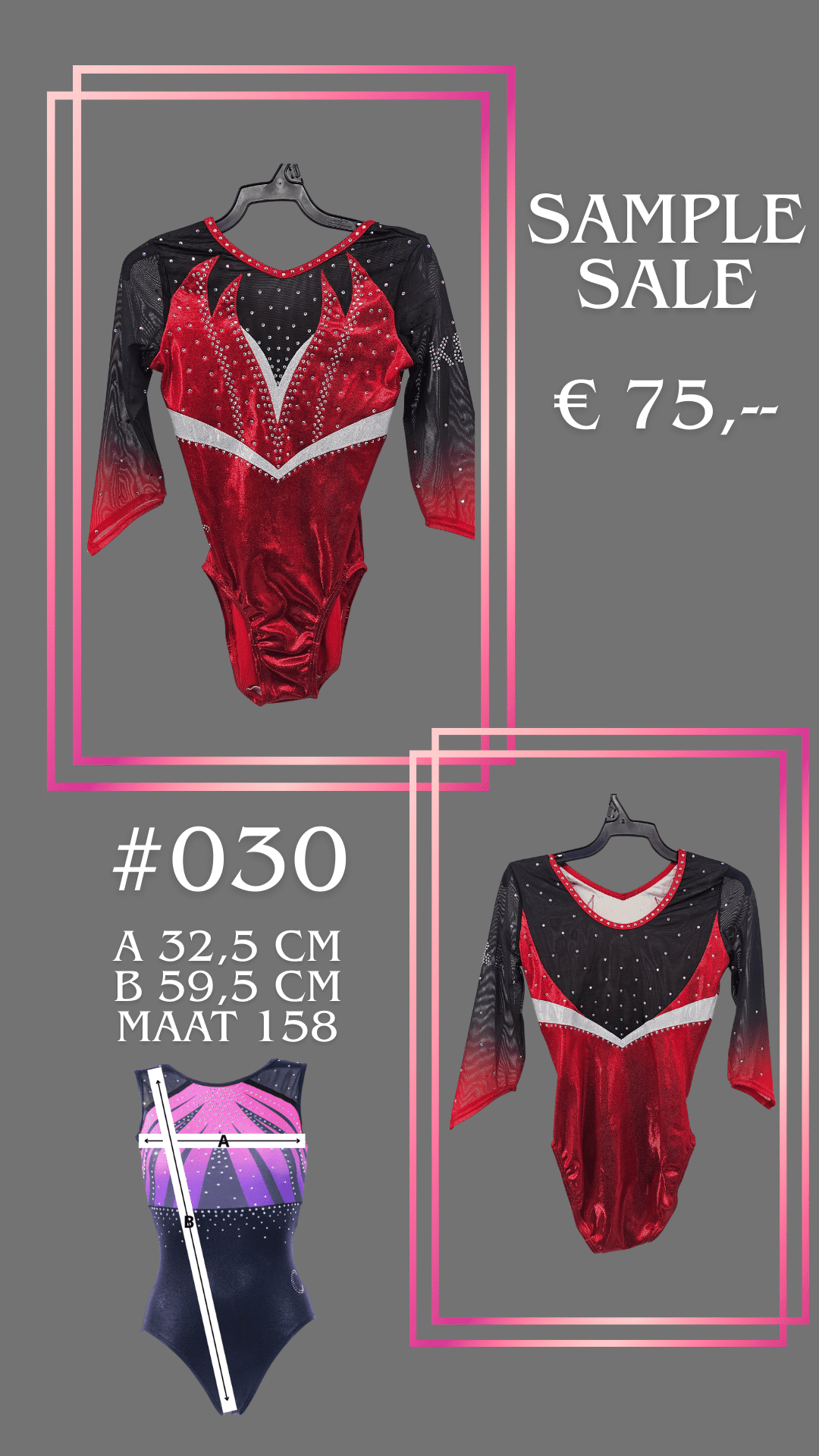 CEK SAMPLE 030 maat 158