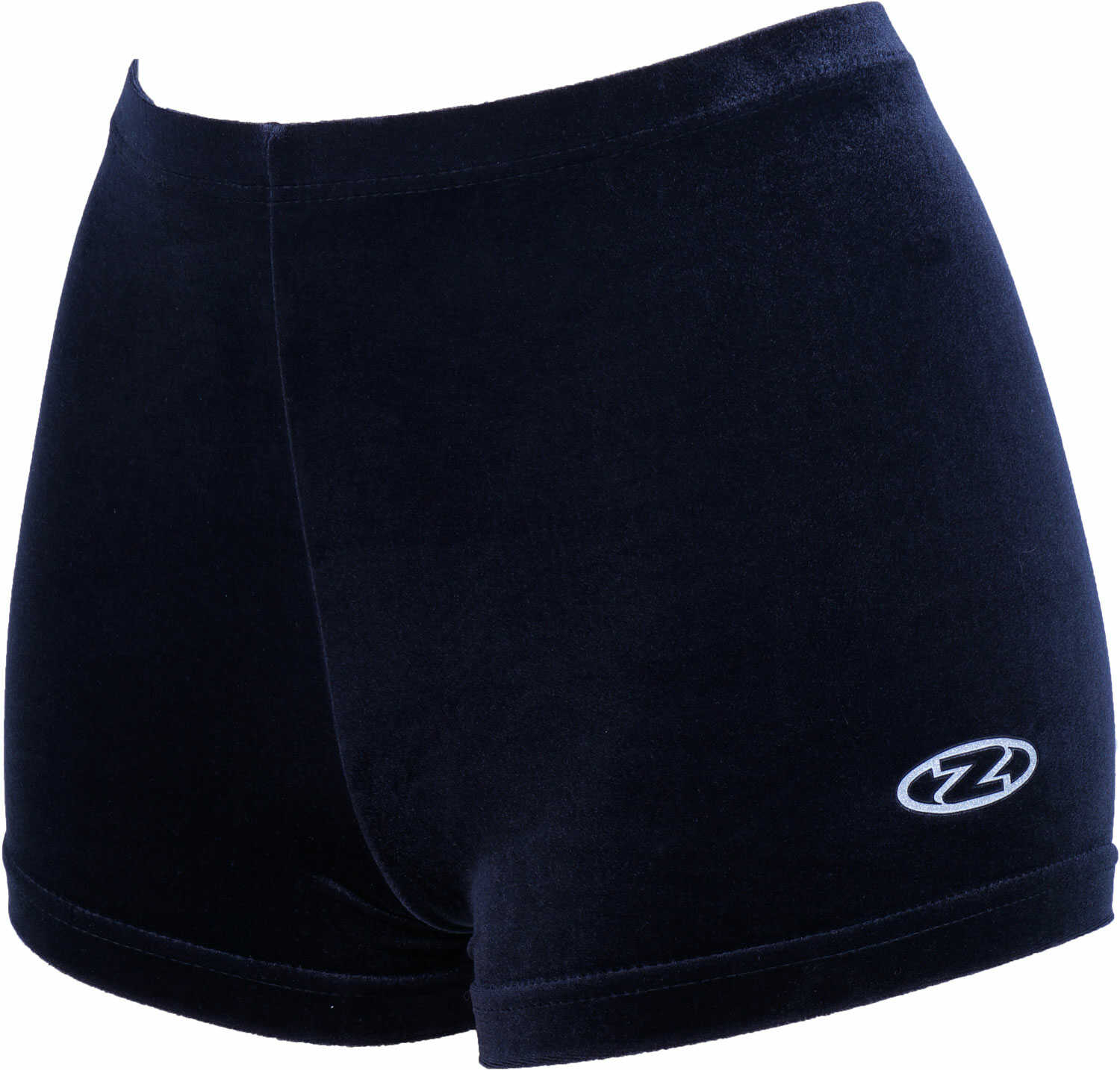 The Zone lange turnshort zwart velours