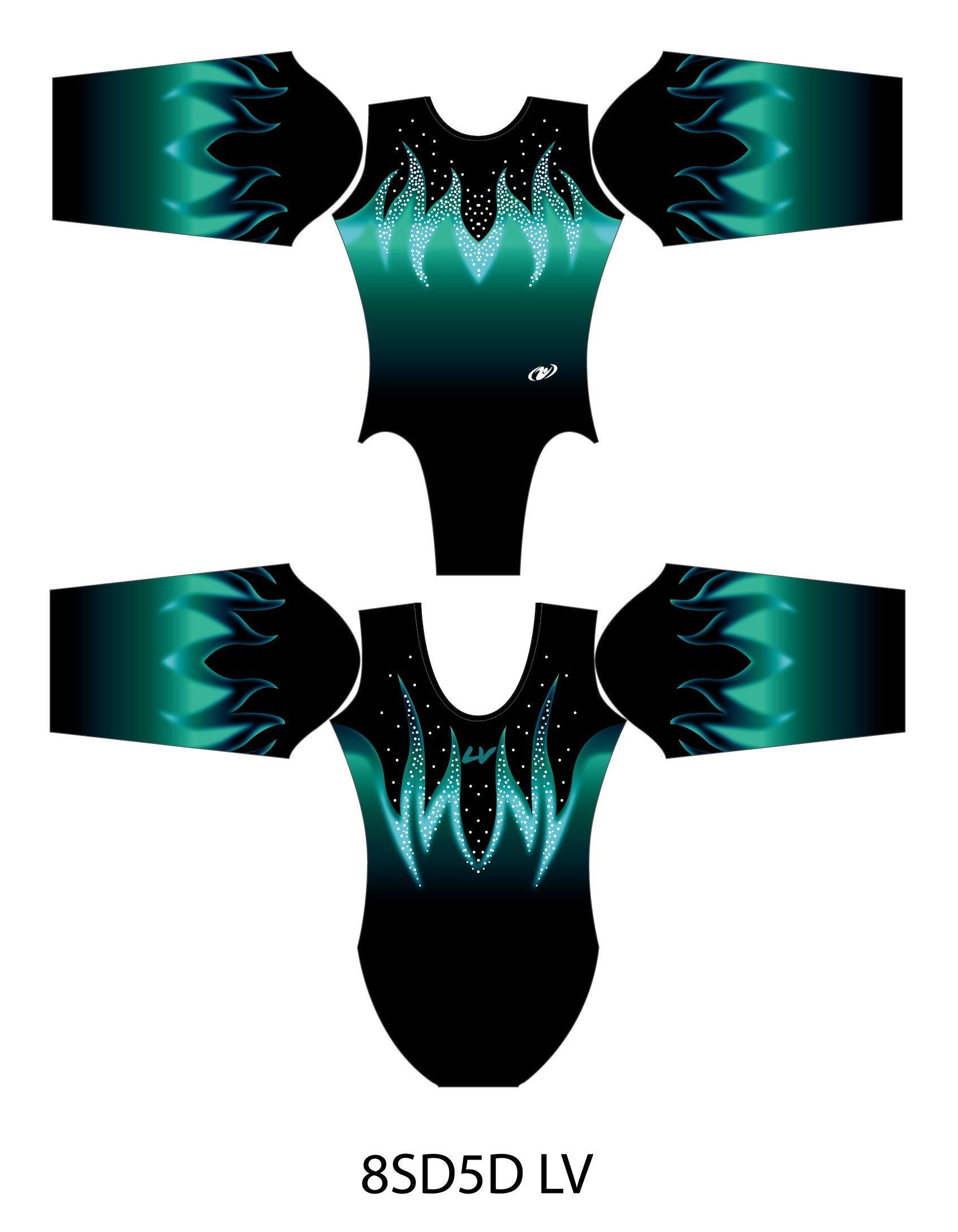 GIMAR Turnpakje 8SD5D/LV - CEK Gymnastics