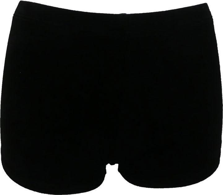 Turnbroekje CSH005 Zwart Velours - CEK Gymnastics