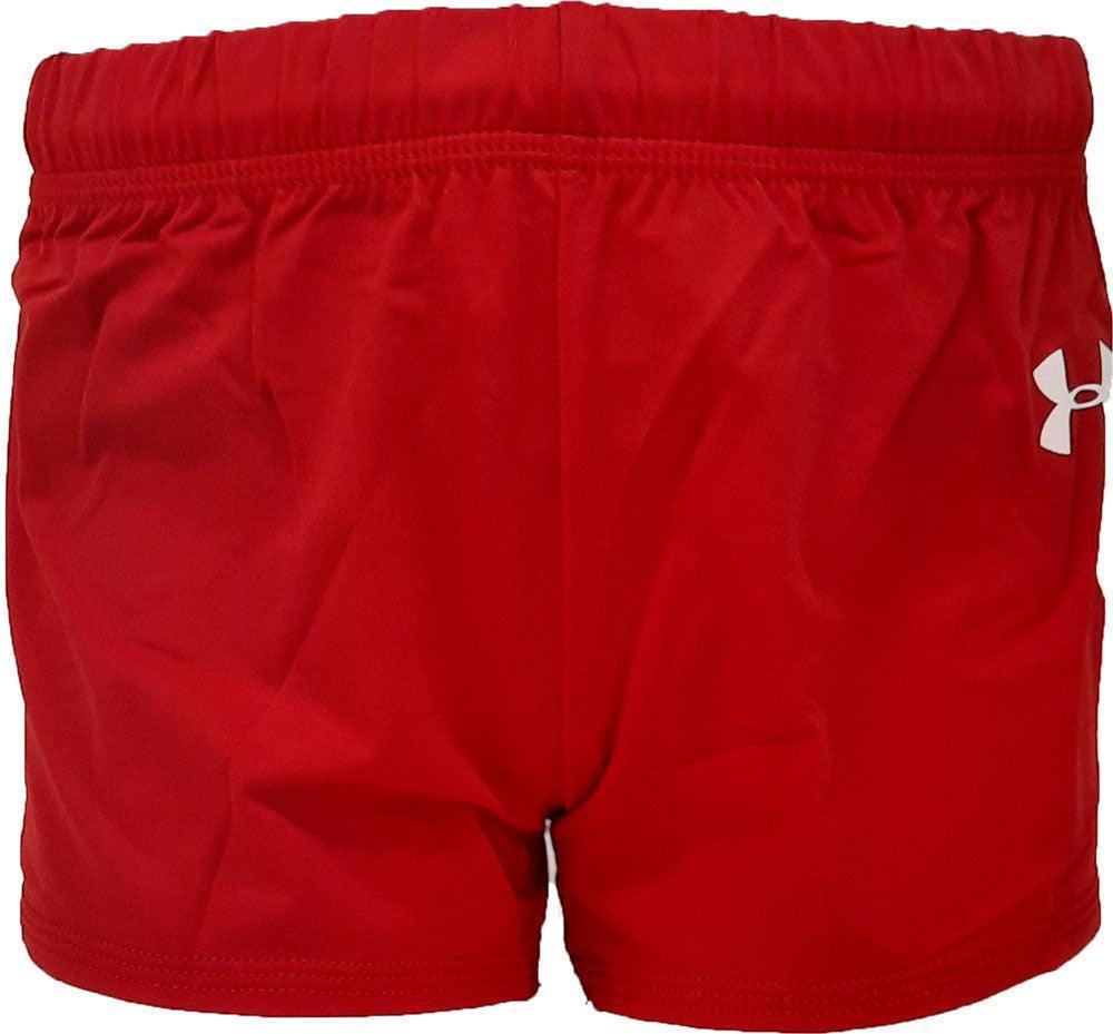 Under Armour Turnshort 6009/152 Rood - CEK Gymnastics