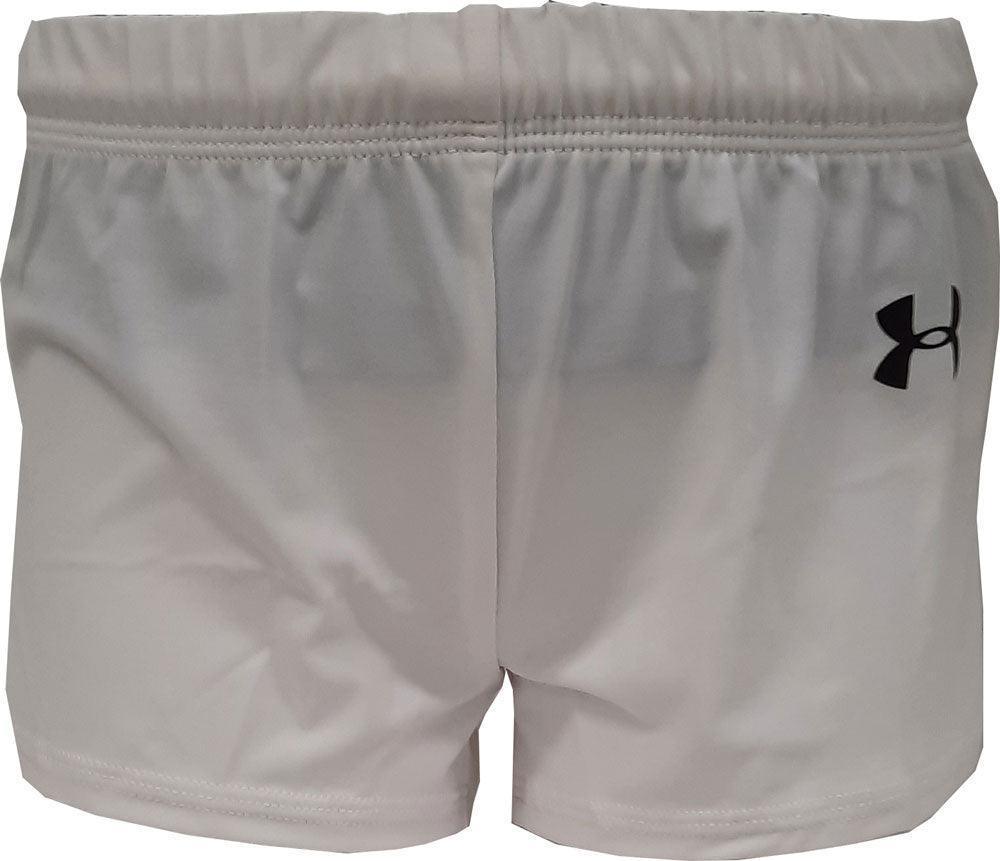 Under Armour Turnshort 6009/180 White - CEK Gymnastics
