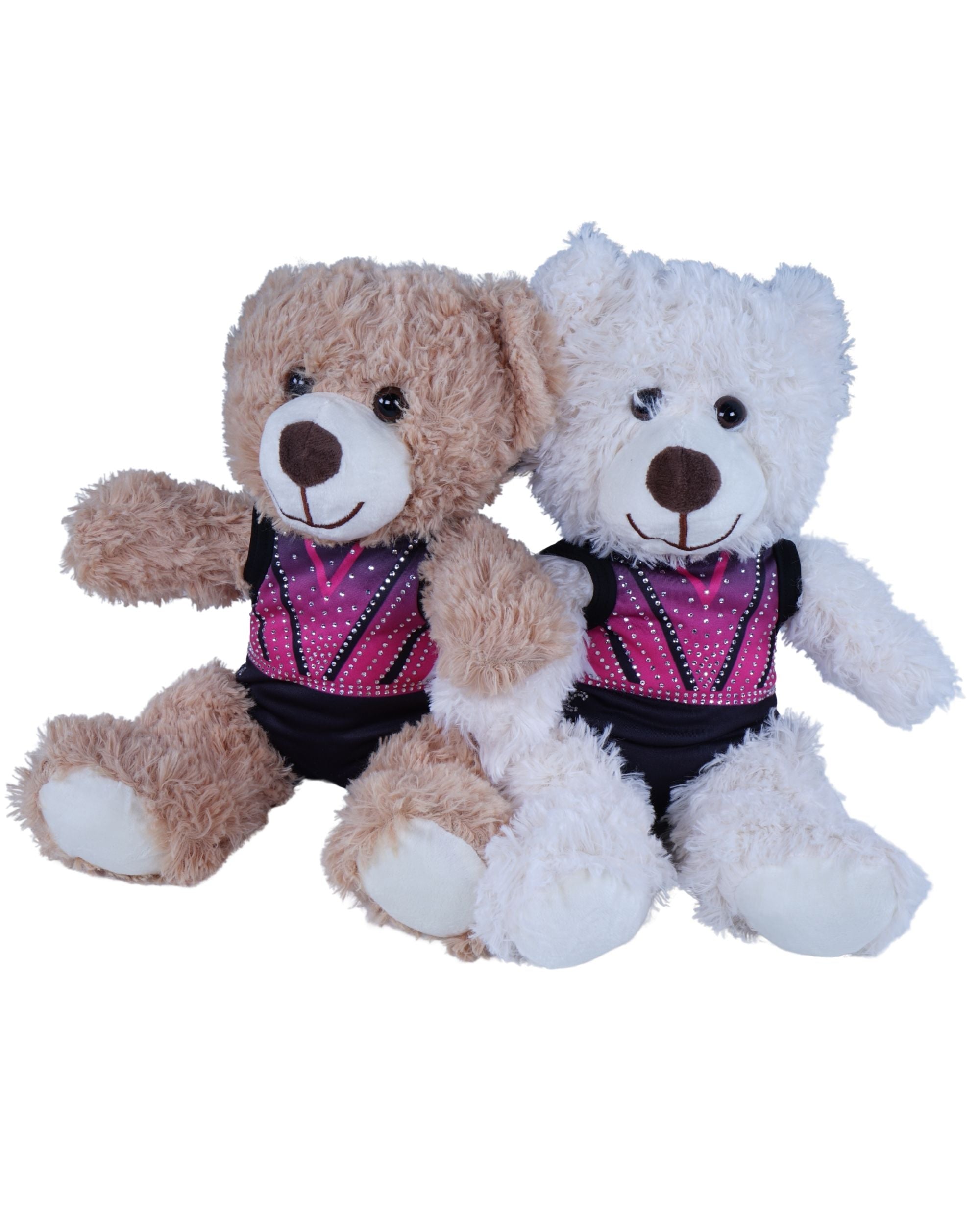 Mascotte beer - knuffel beer- knuffel met turnpakje