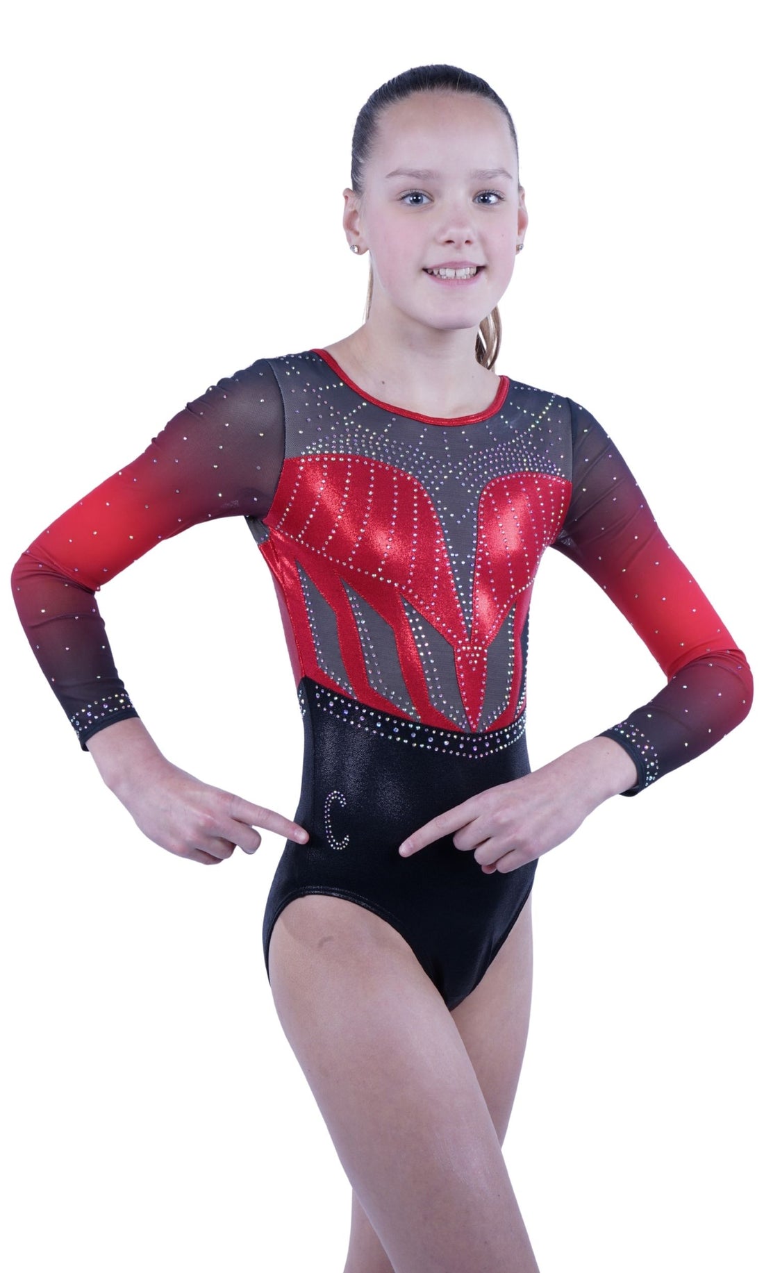 CEK long sleeve Leotard C-4035-A