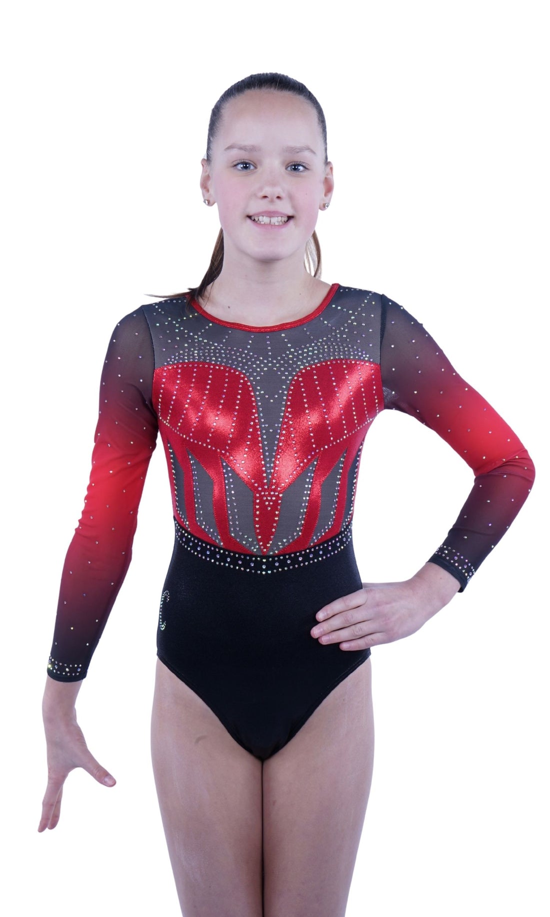 CEK long sleeve Leotard C-4035-A