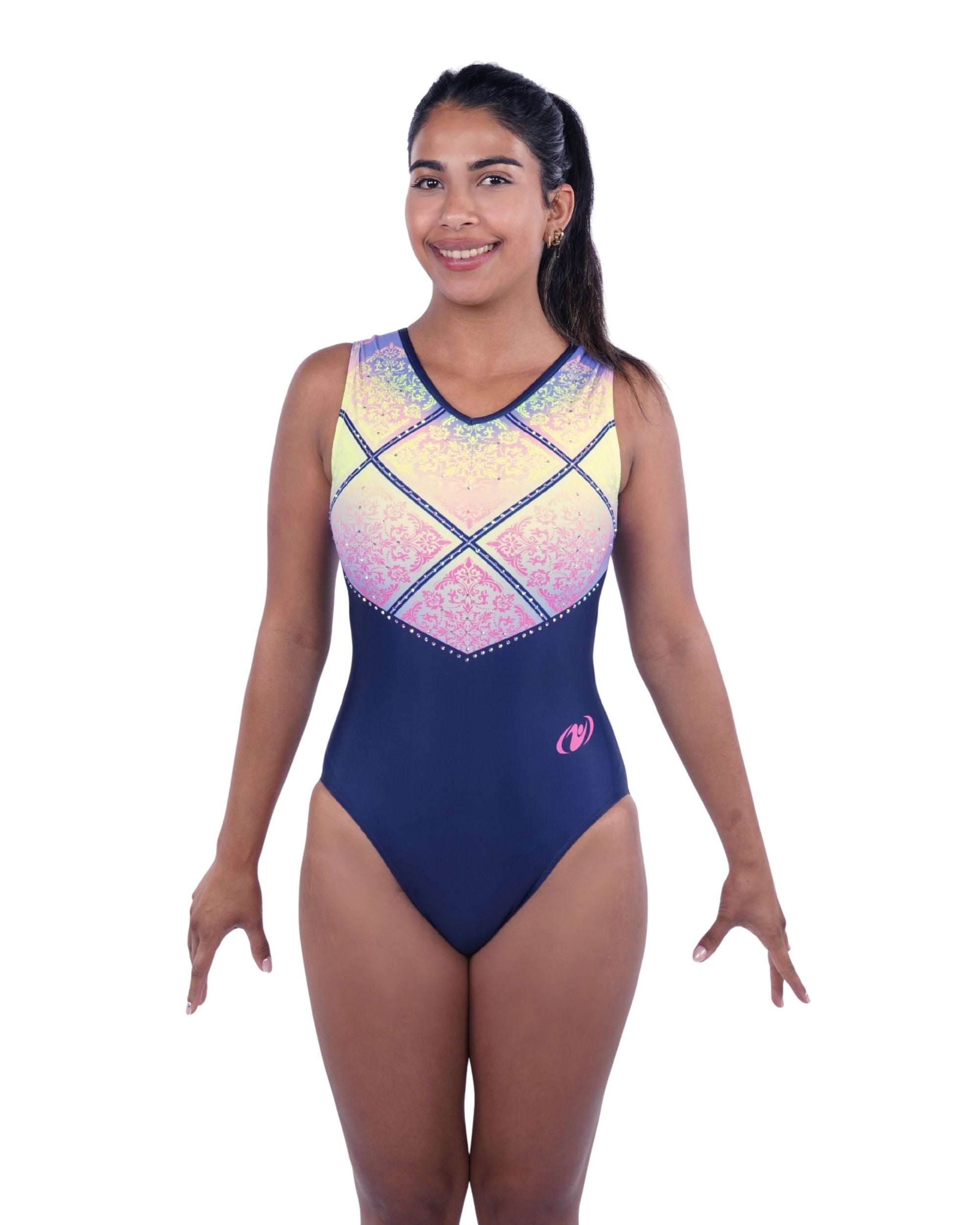 GIMAR Leotard BARROCO COLORS