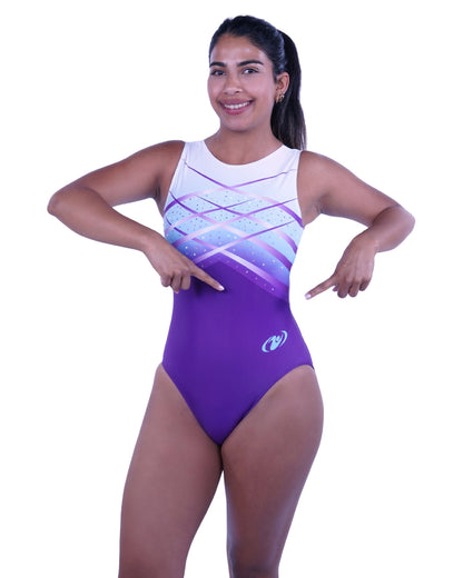 GIMAR Leotard IMPACT LILA
