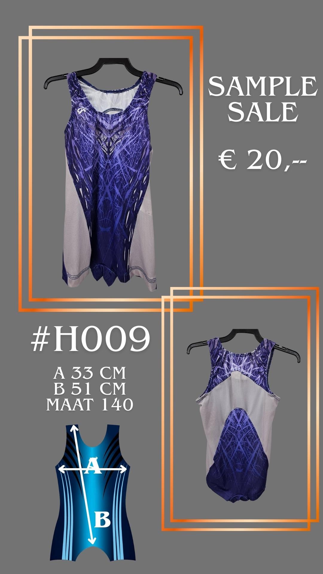 Muestra GK H009 talla 140