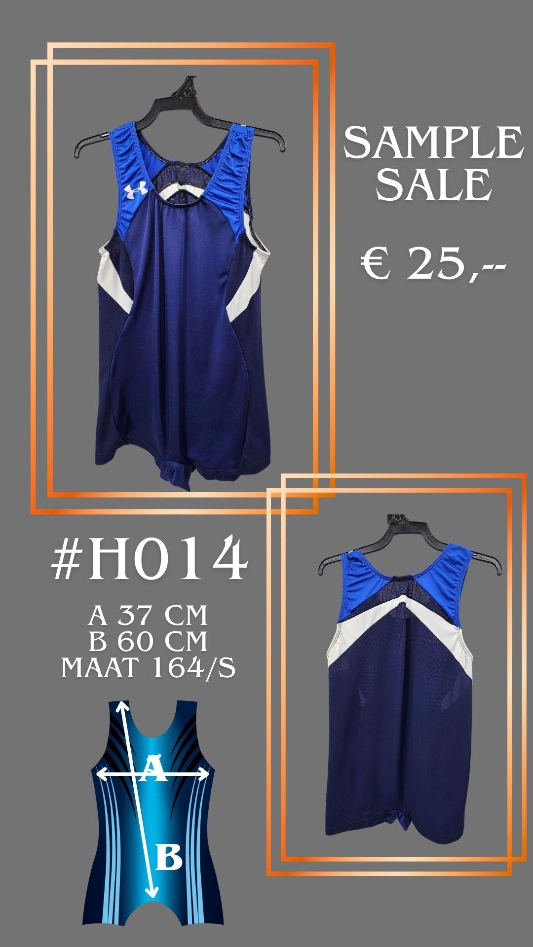 UA Sample H014 size 164/S