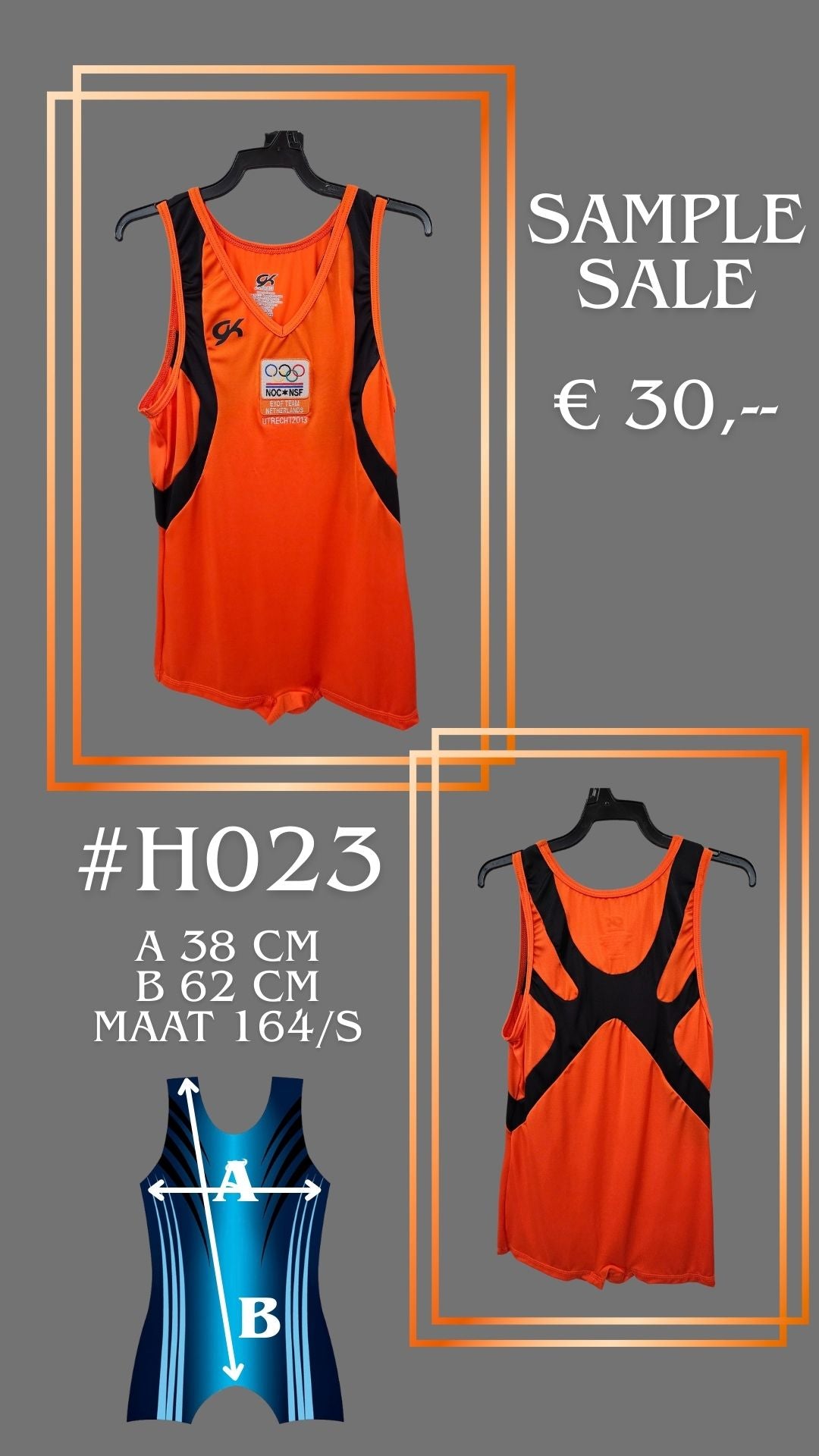 GK Sample H023 size 164/S